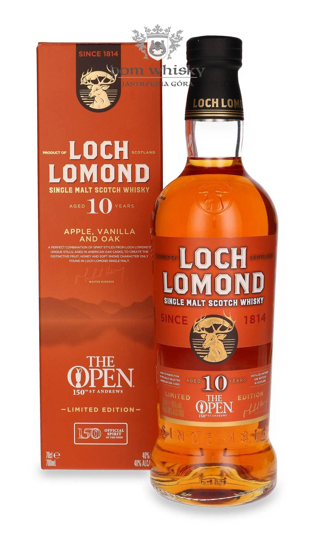 Loch Lomond 10 YO Apple, Vanilla And Oak