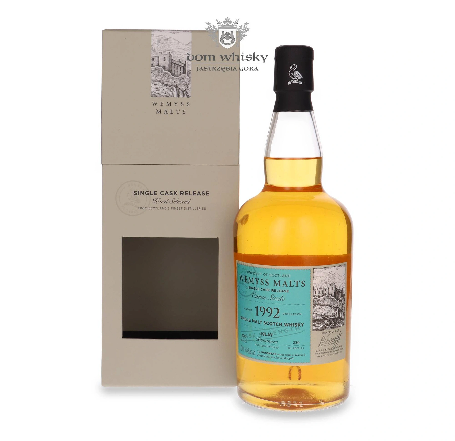 Wemyss Malts Ltd Bowmore Vintage 1992 (B.2016) Citrus Sizzle, Wemyss Malts
