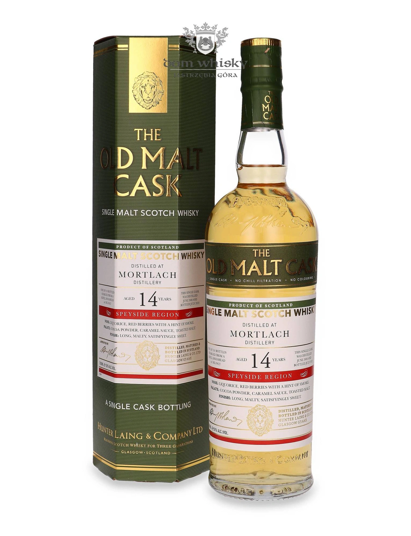 Hunter Laing & Co. 14 YO Mortlach (D.2008, B.2022) Old Malt Cask