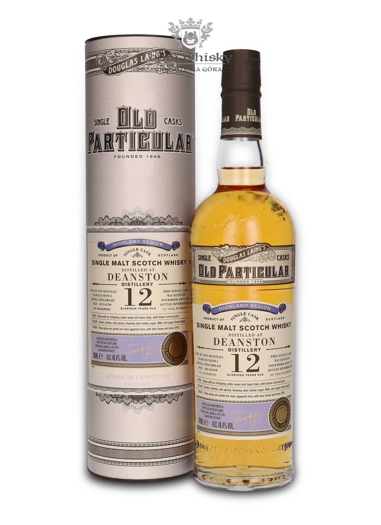 Douglas Laing 12 YO Deanston (D.2009, B.2022) Douglas Laing’s Old Particular