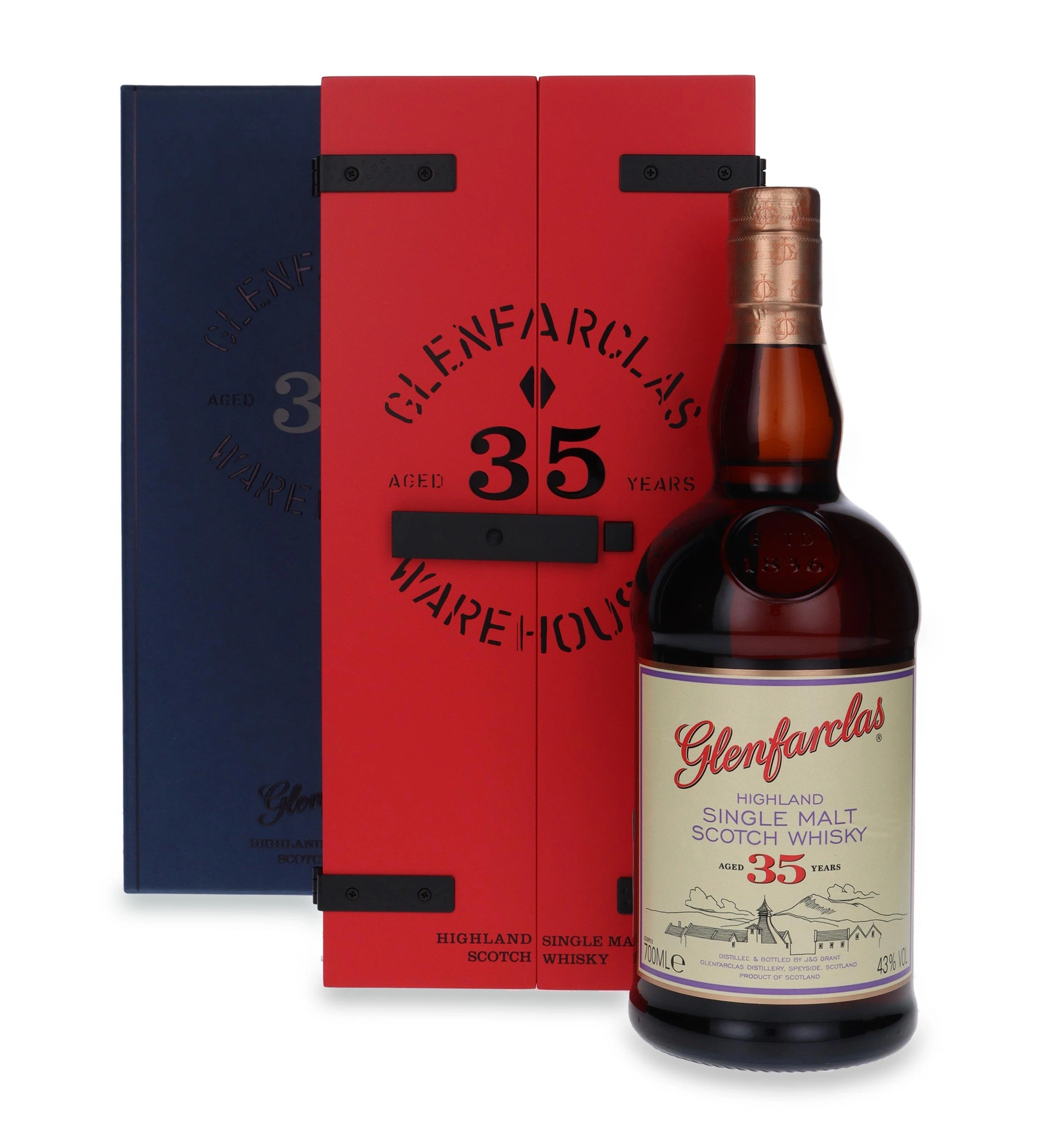 Glenfarclas 35 YO “Warehouse” Presentation Box