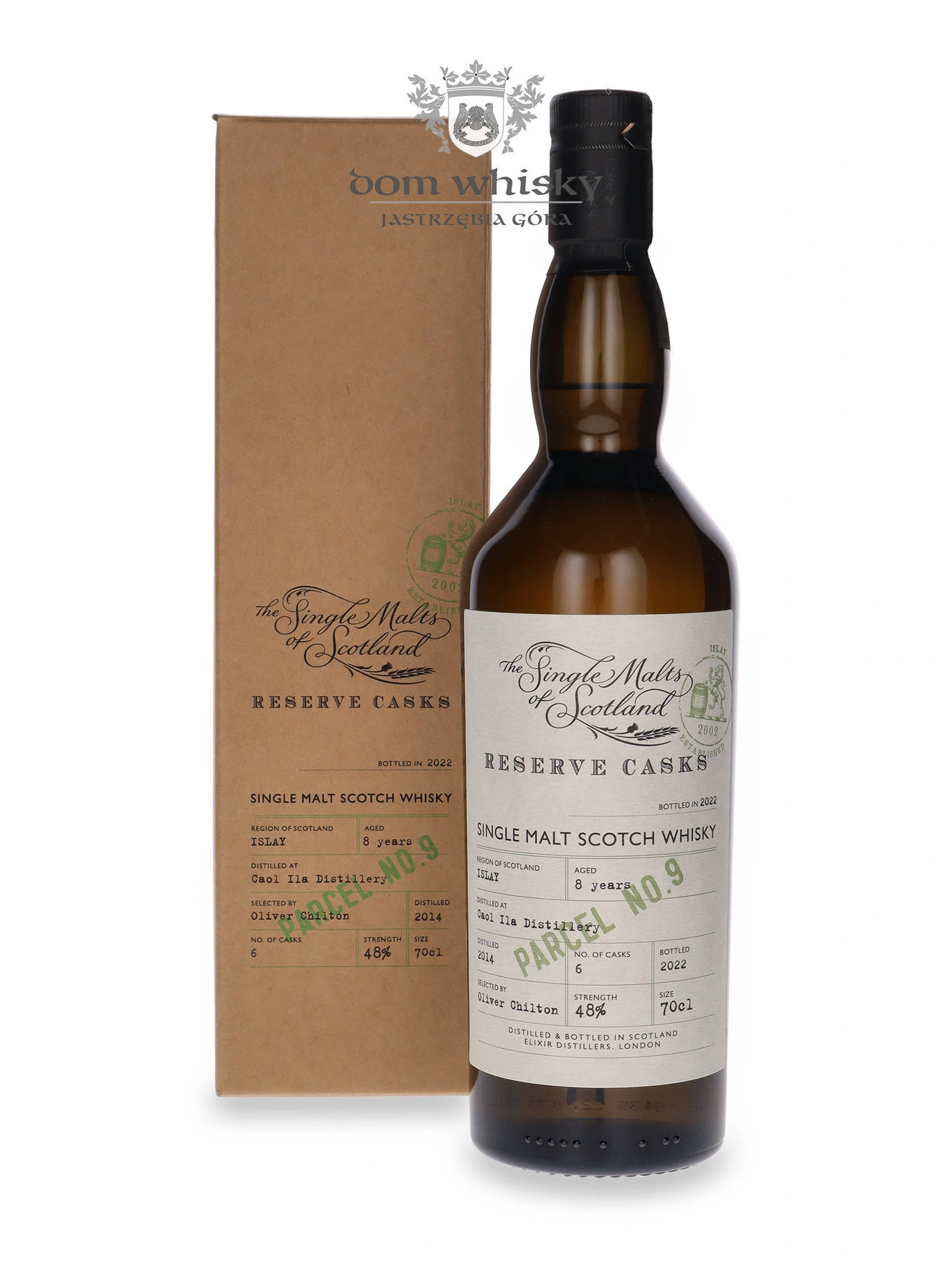 Caol Ila 8 YO The Single Malts Of Scotland Reserve Cask Parcel No.9