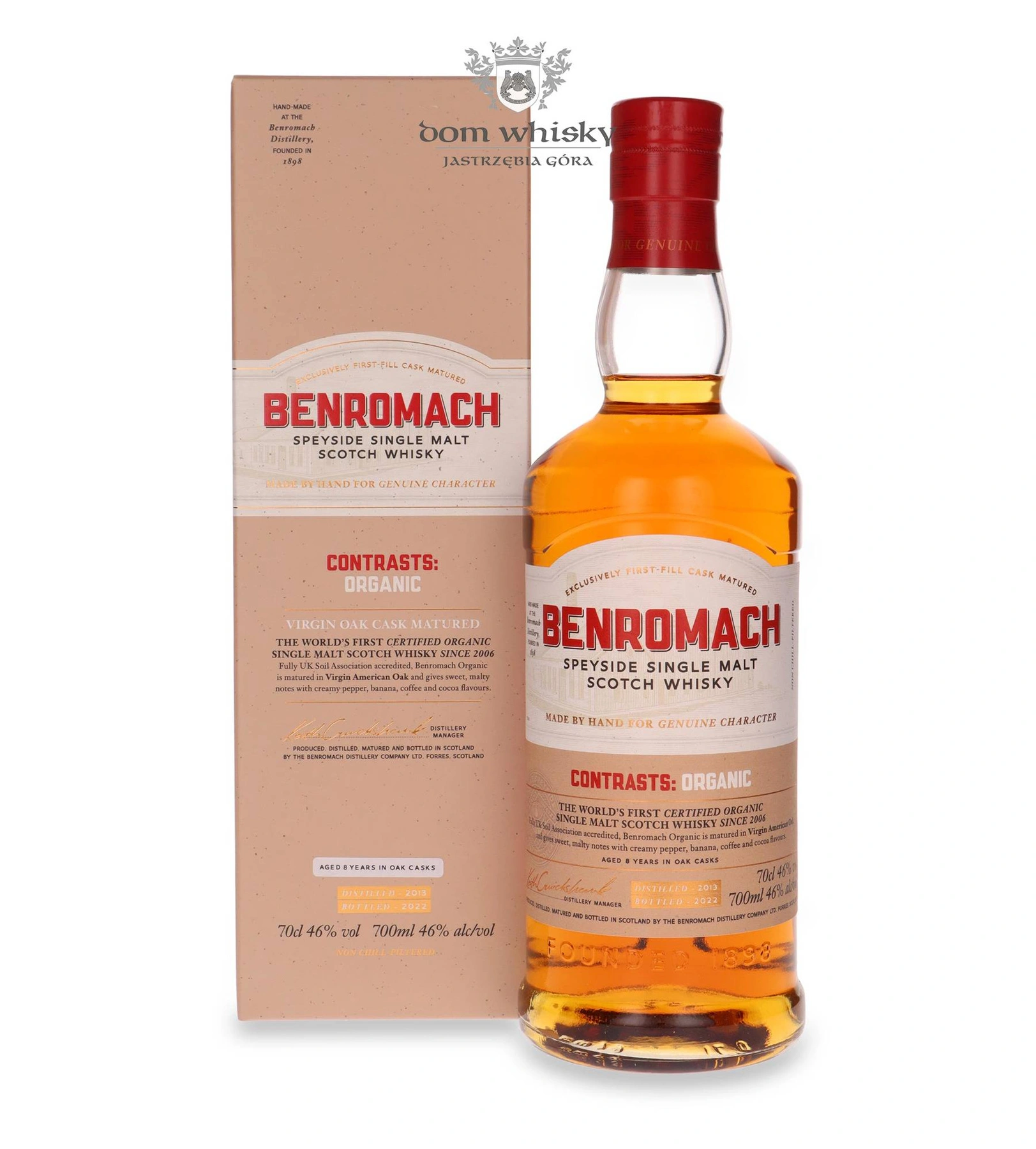 Benromach Contrasts: Organic (D.2013, B.2022)