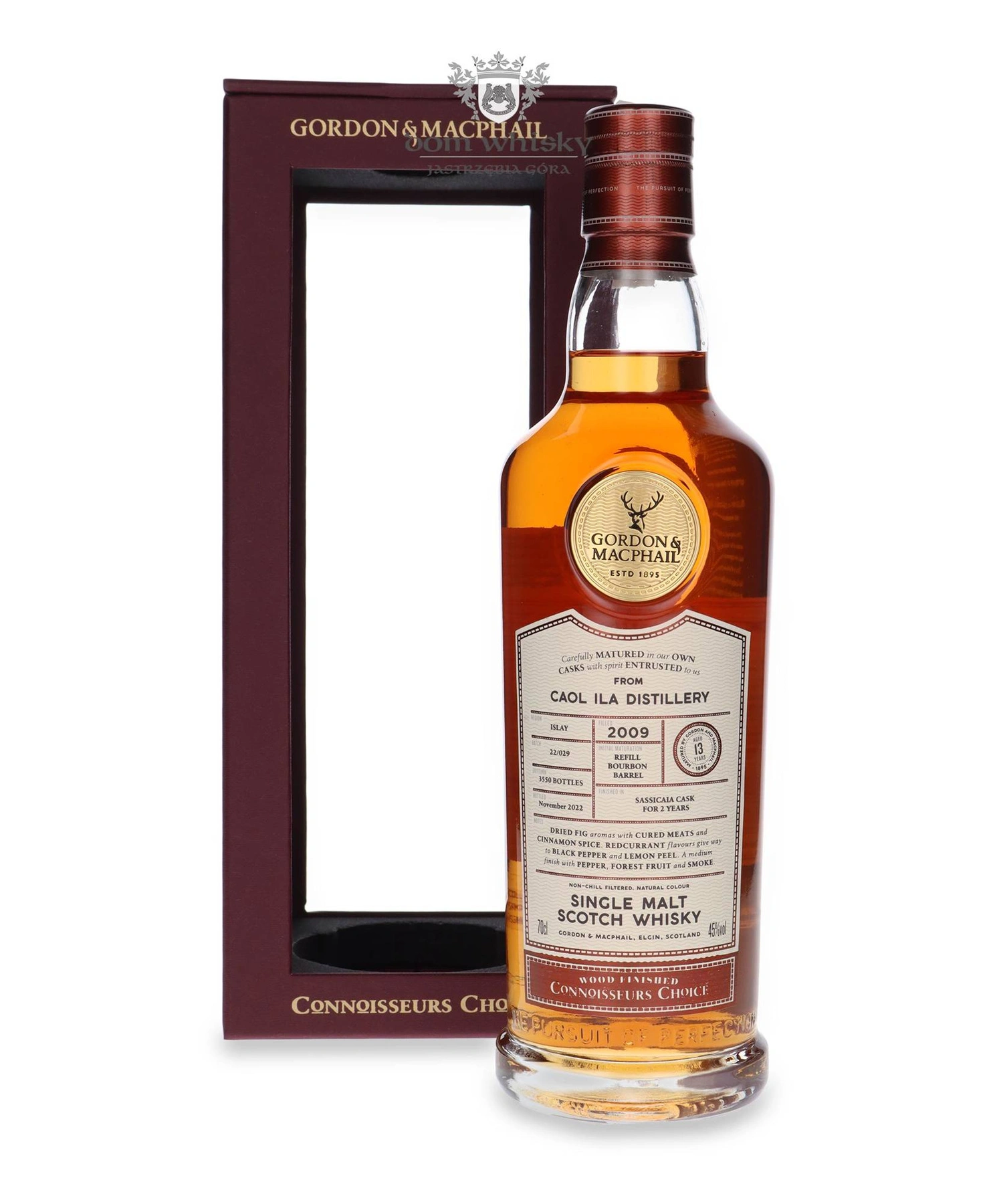 Gordon & Macphail 13 YO Caol Ila (D.2009, B. 2022) Connoisseurs Choice