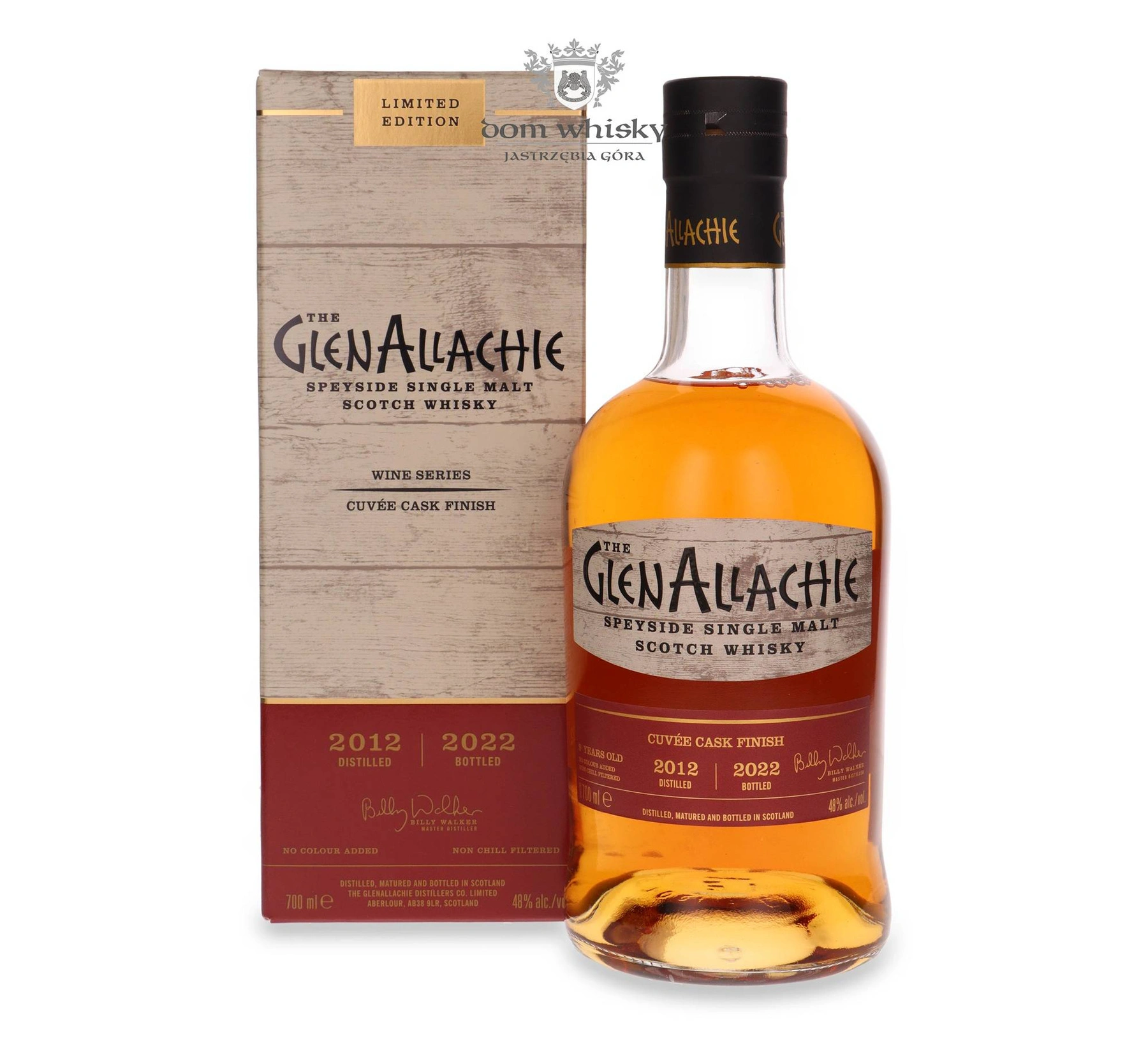 Glenallachie 9 YO (D.2012, B.2022) Cuvee Cask Finish, Wine Series