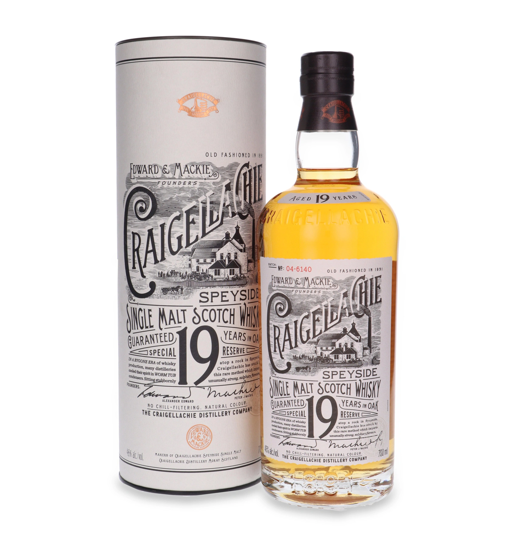 Craigellachie Special Reserve 19 YO, Batch No. 04-6140