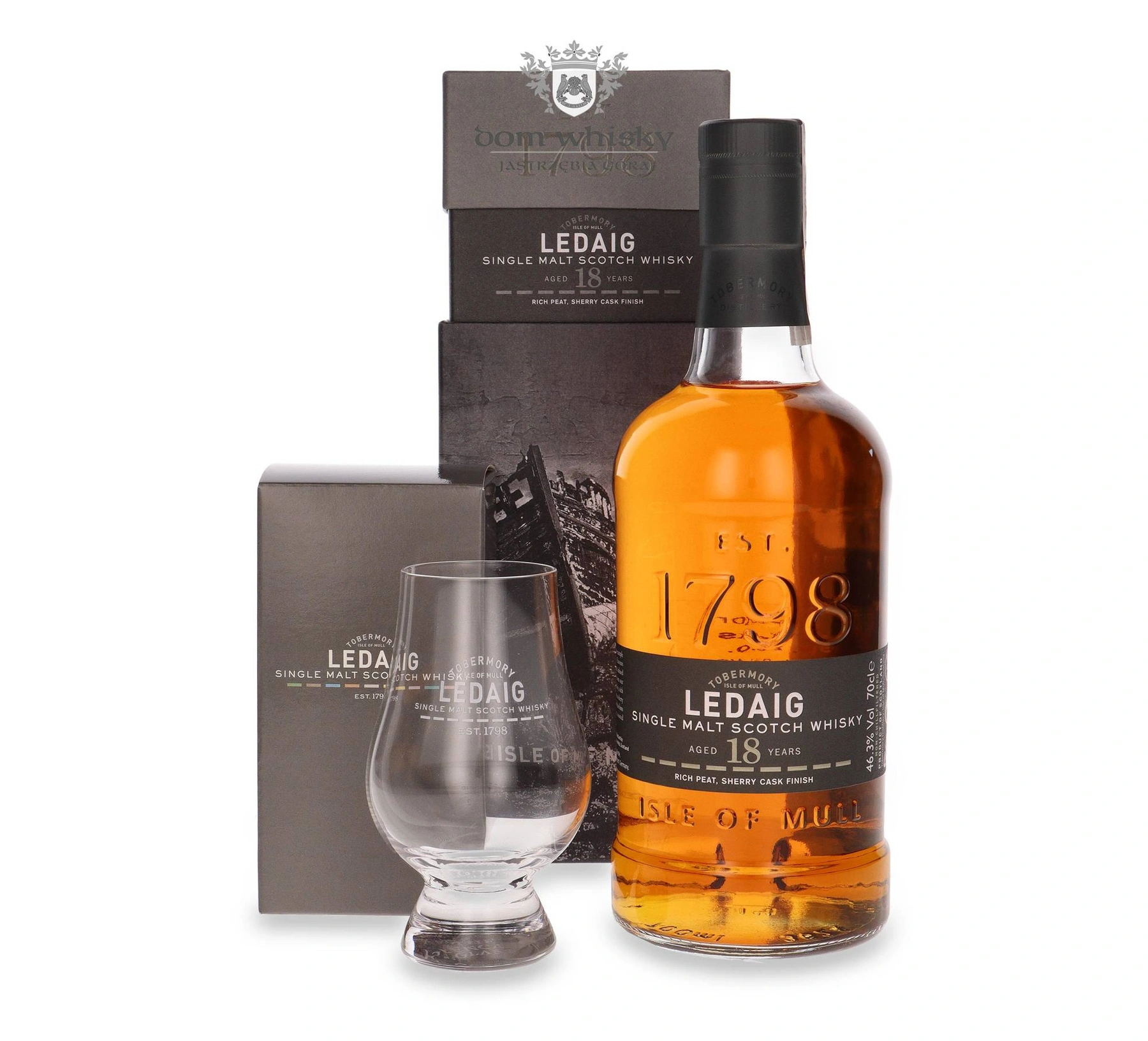 Tobermory Distillery 18 YO Ledaig Sherry Cask Finish