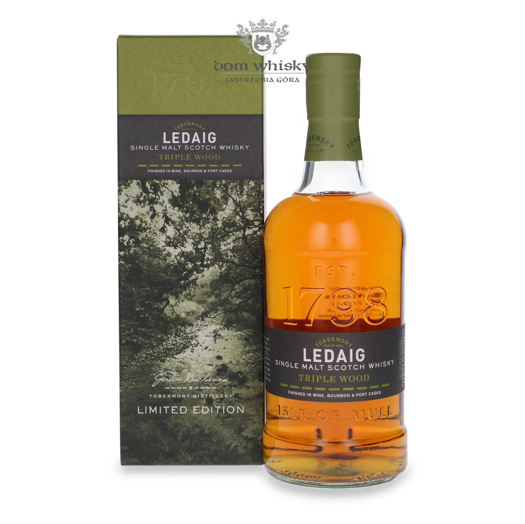 Tobermory Distillery Ledaig Triple Wood Limited Edition