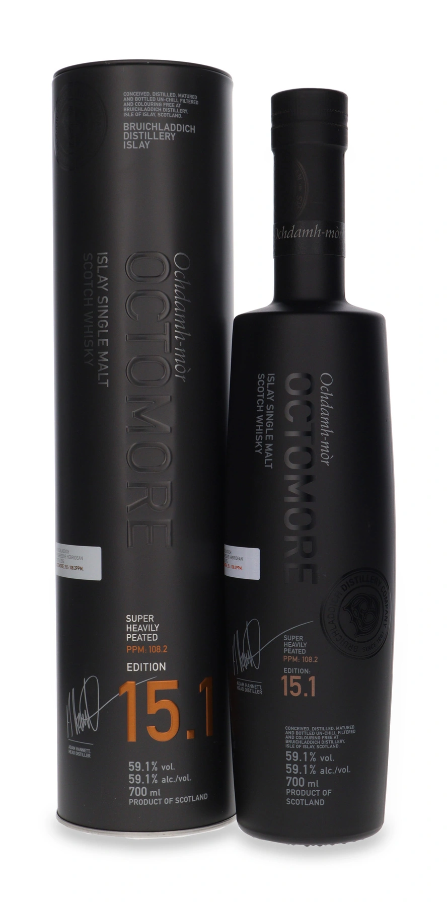 Bruichladdich Octomore Edition:15.1 Super Heavily Peated (108,2 PPM)