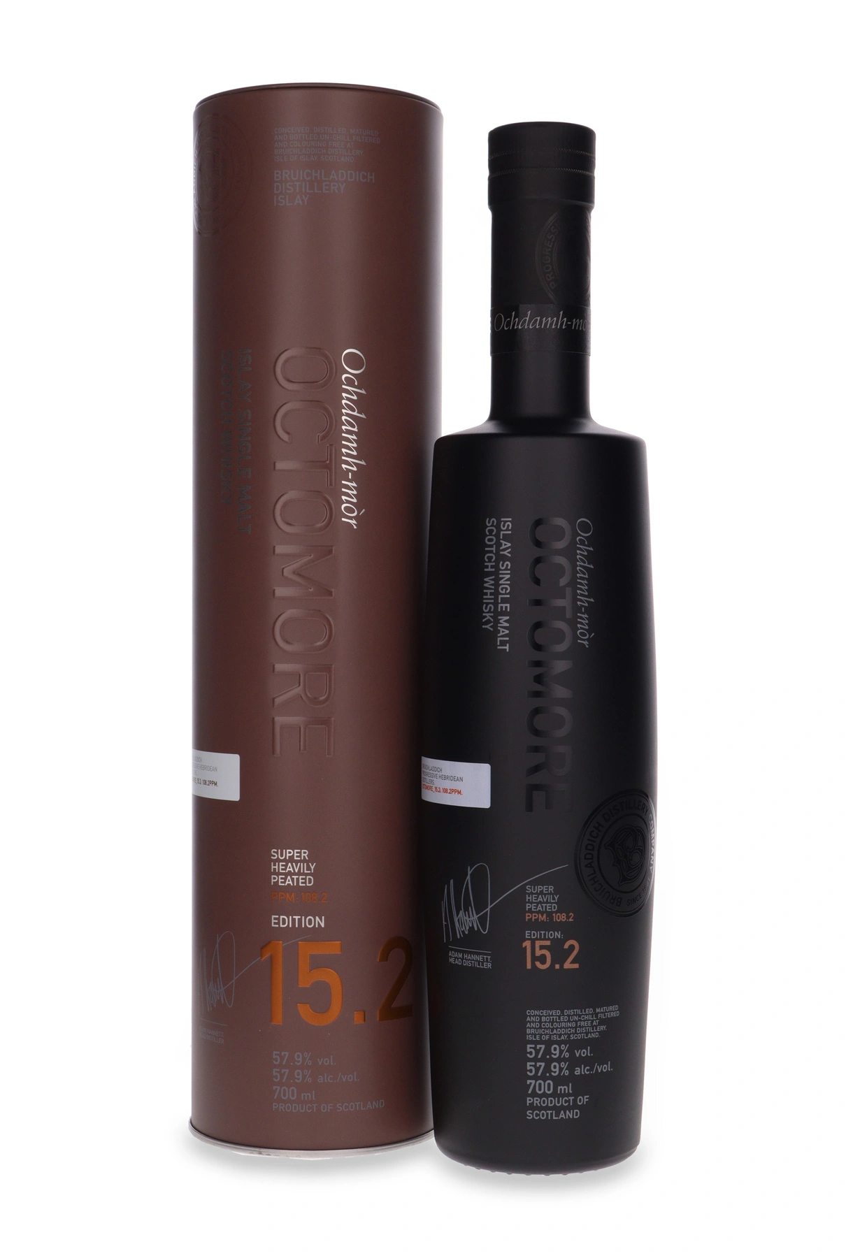 Bruichladdich Octomore Edition:15.2 Super Heavily Peated (108,2 PPM)