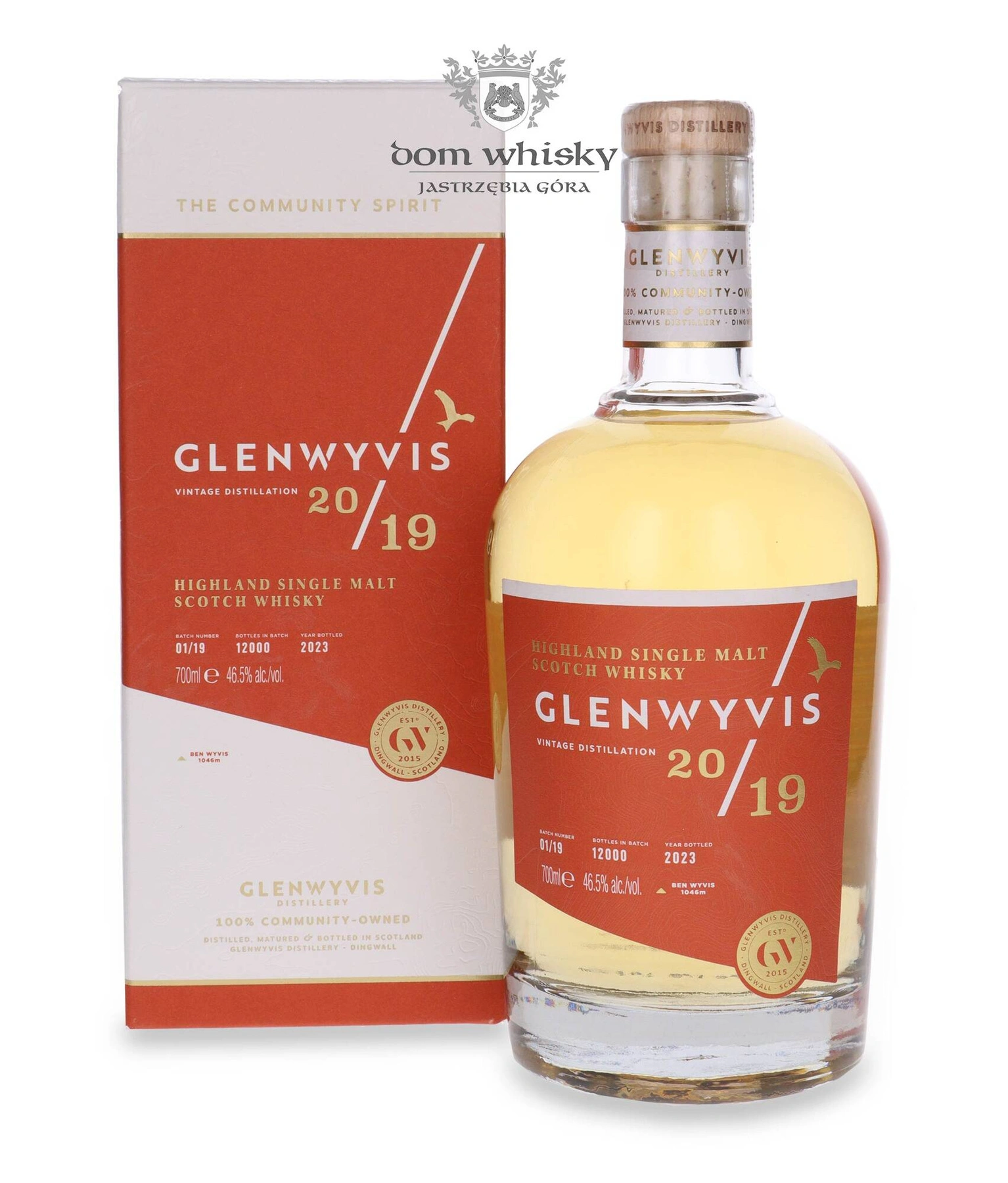 Glenwyvis Distillery 2019 (Bottled 2023) Batch 01