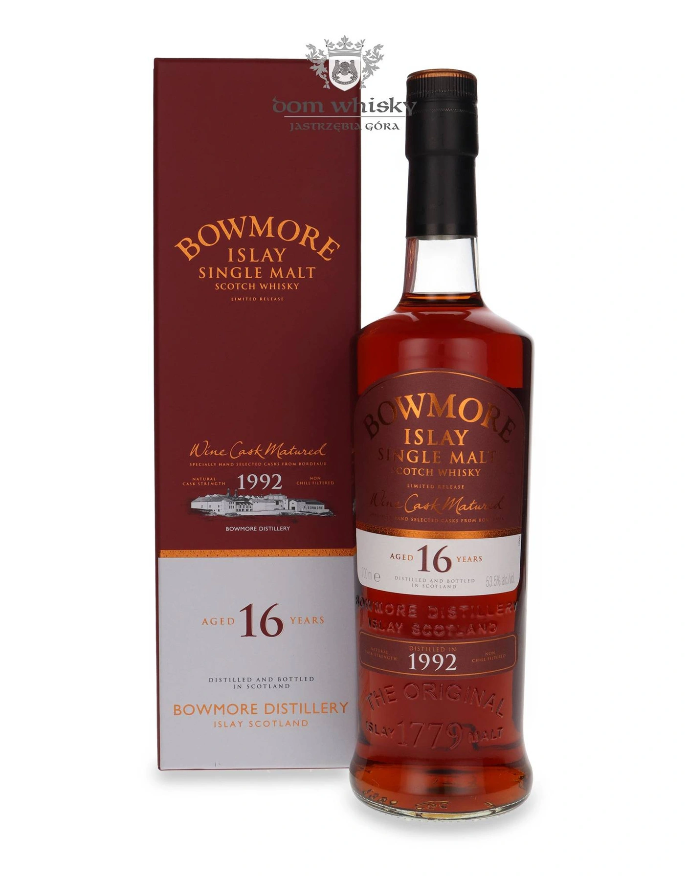 Bowmore 16 YO 1992, , Wine Cask Matured