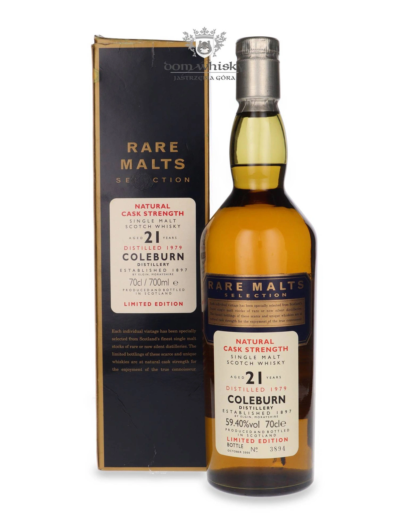 Coleburn 21 YO (D.1979, B.2000) Rare Malts