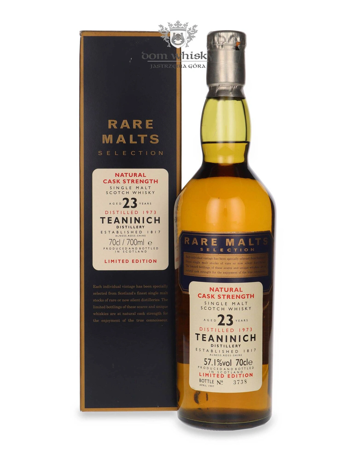 Teaninich 23 YO (D.1973, B.1997) Rare Malts