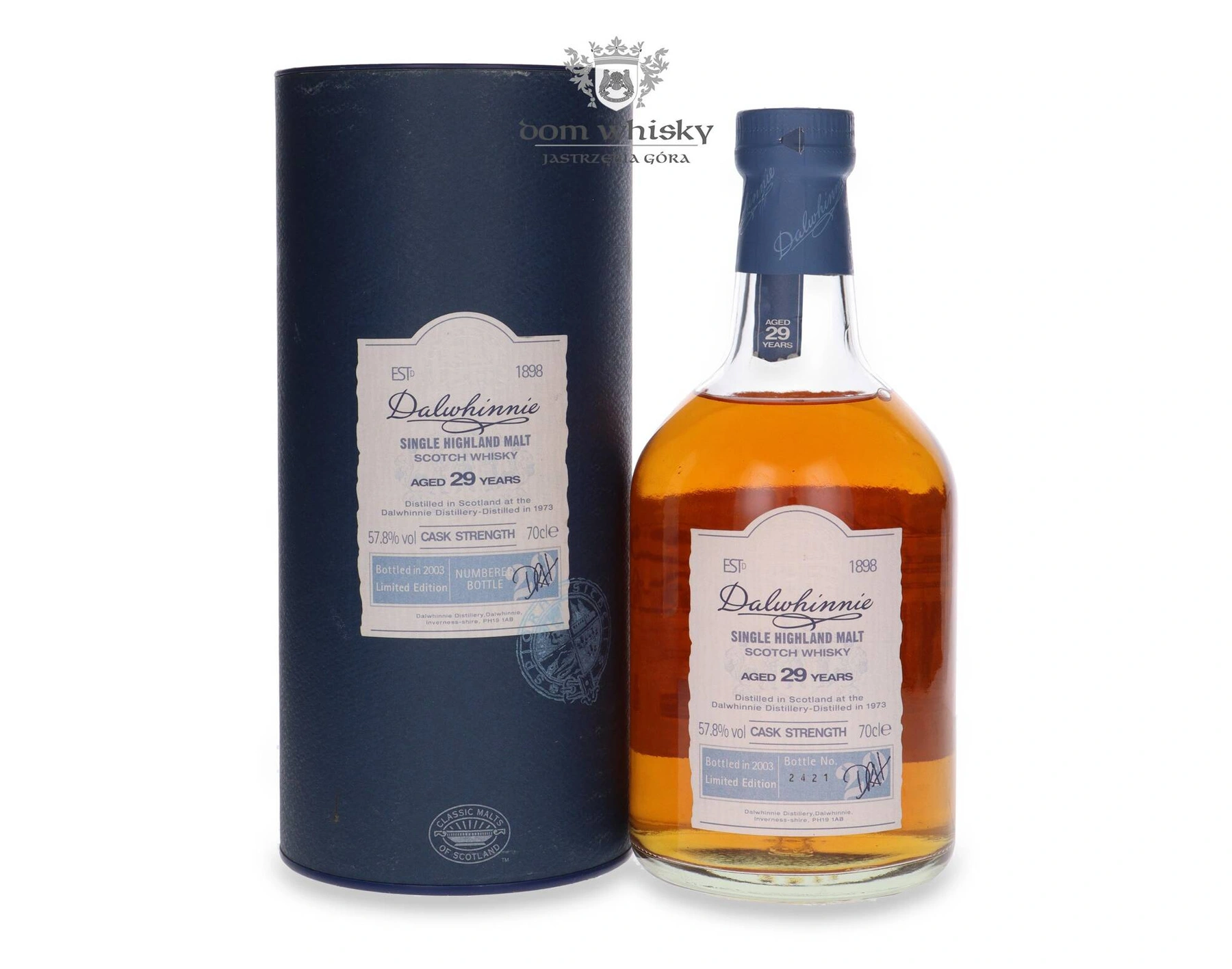 Dalwhinnie 29 YO (D.1973, B.2003)