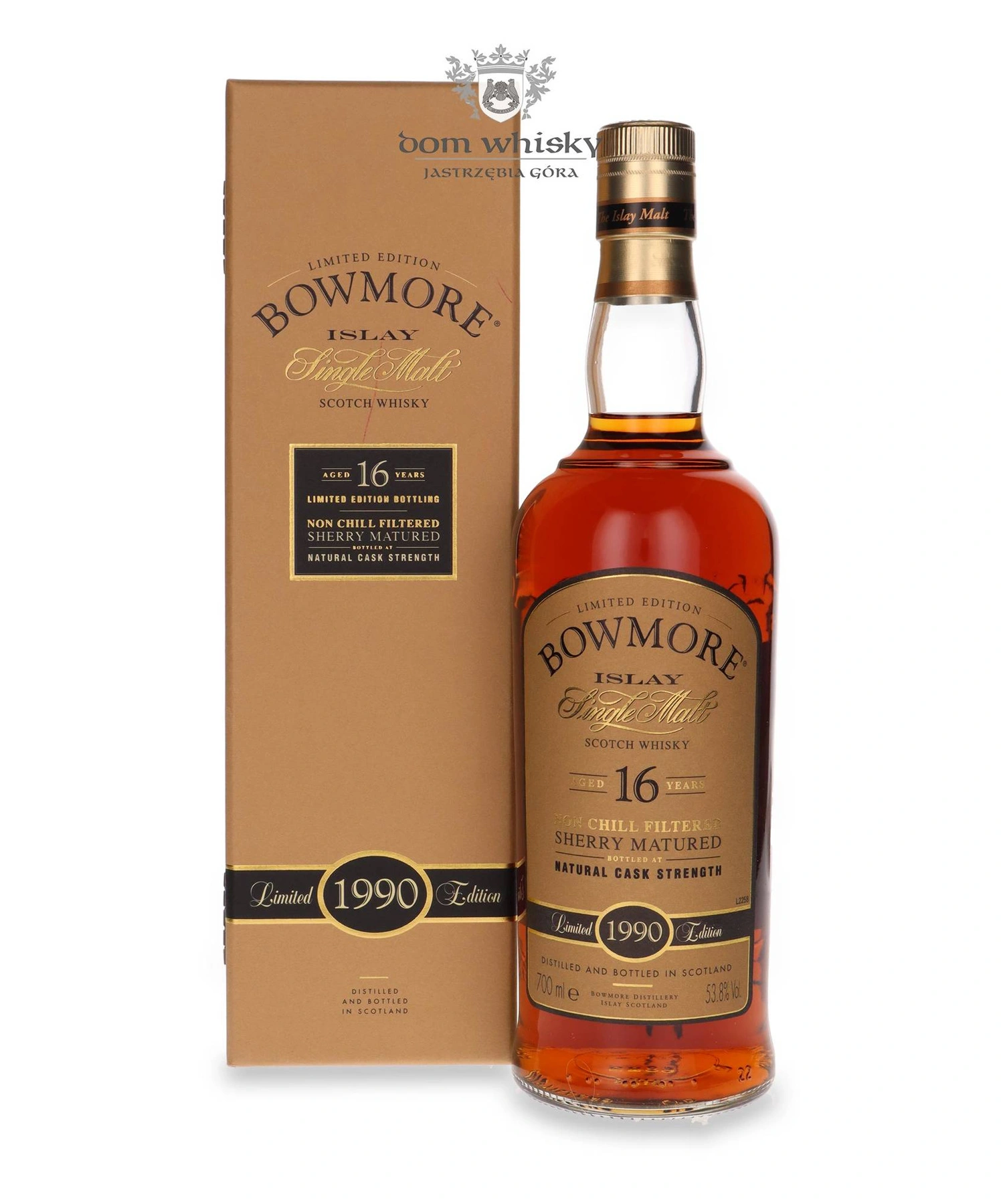 Bowmore 16 YO 1990, , Sherry Cask Matured