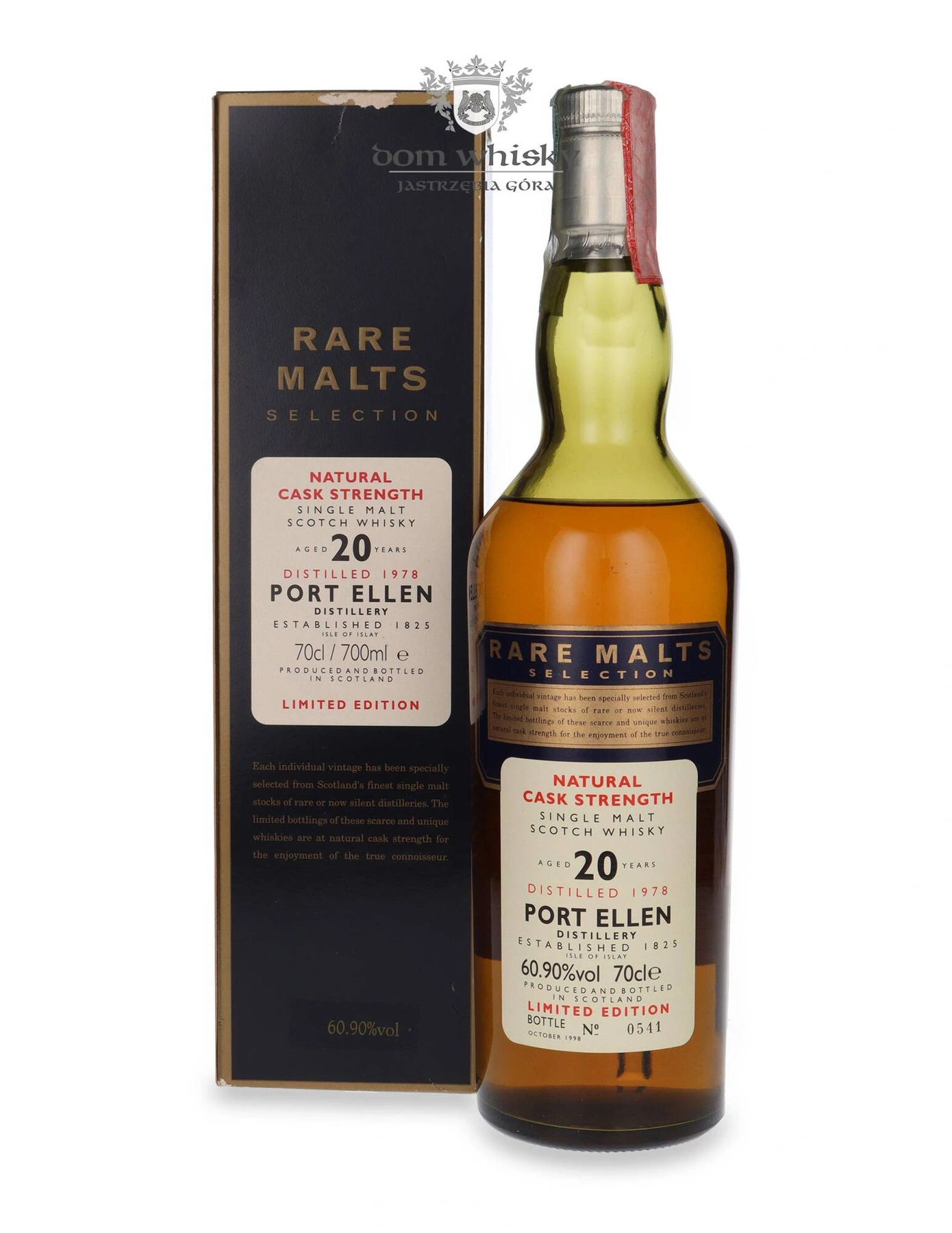Port Ellen 20 YO (D.1978, B.1998) Rare Malts