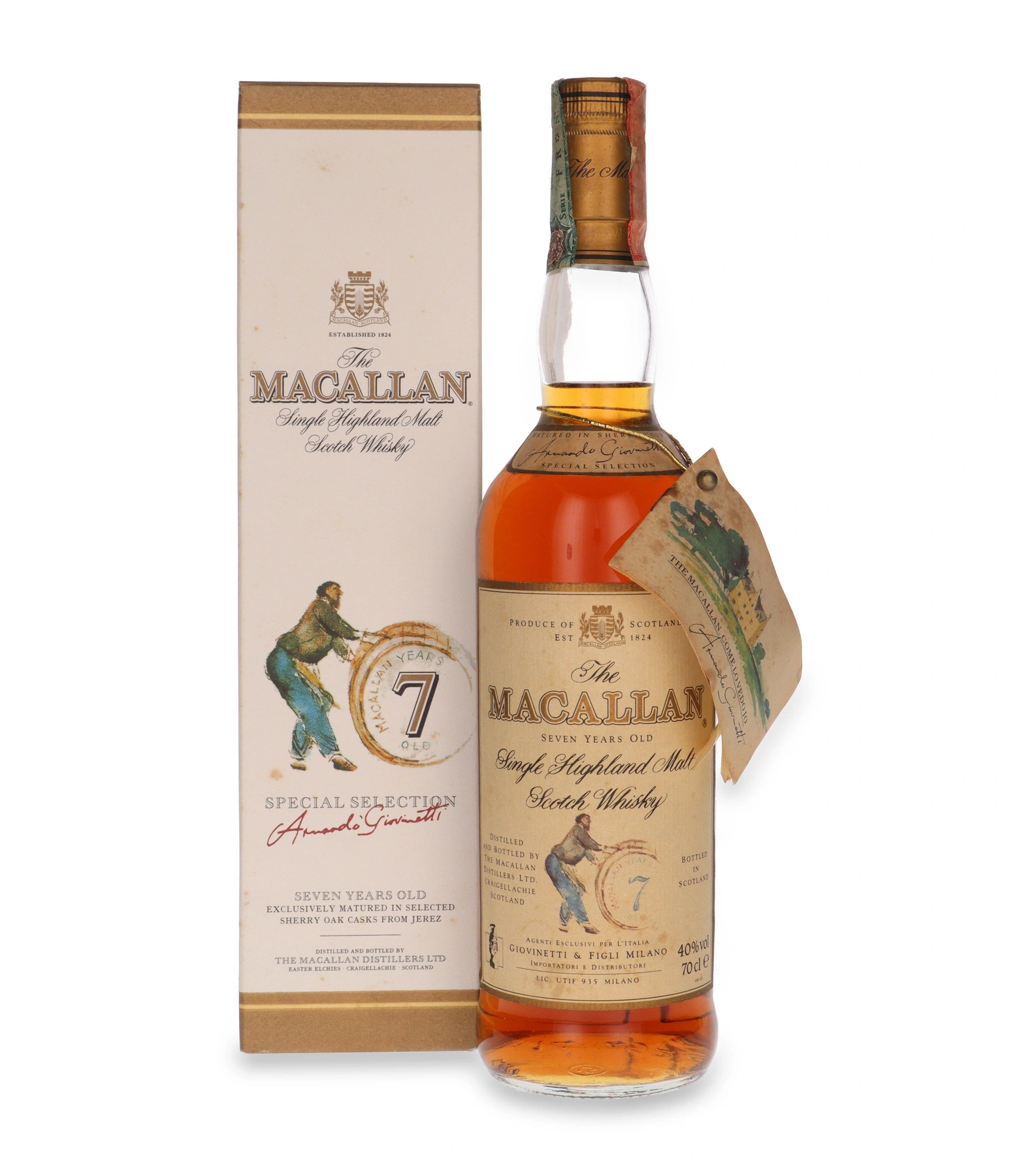 The Macallan 7 YO Armando Giovinetti Selection