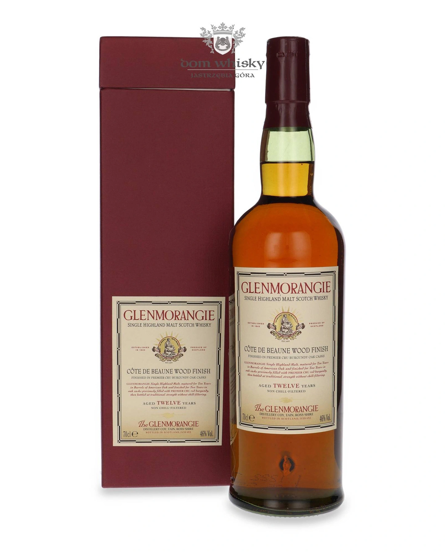 Glenmorangie 12 YO Côte De Beaune Wood Finish