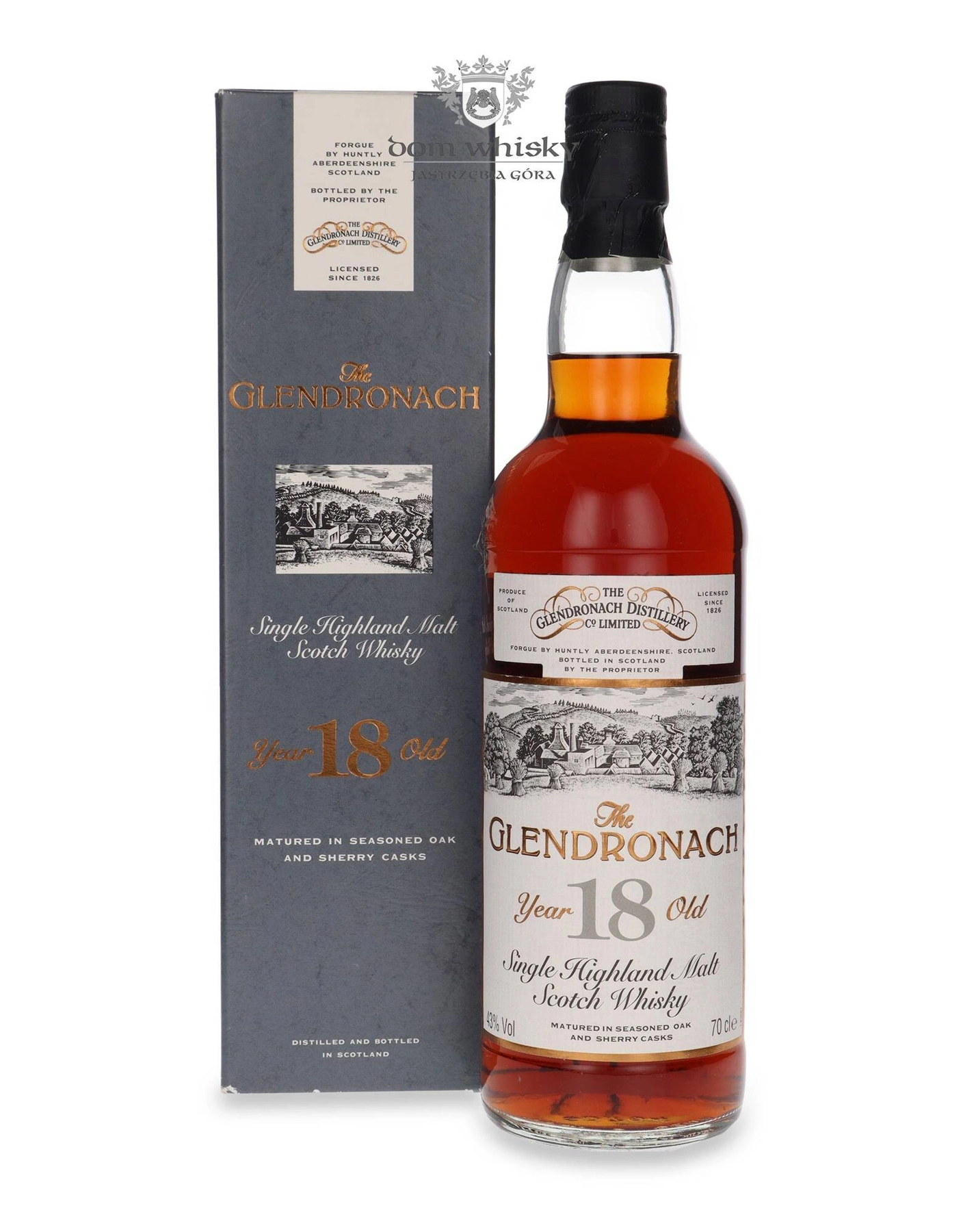 Glendronach 18 YO (D.1976, B.1996) Sherry Cask