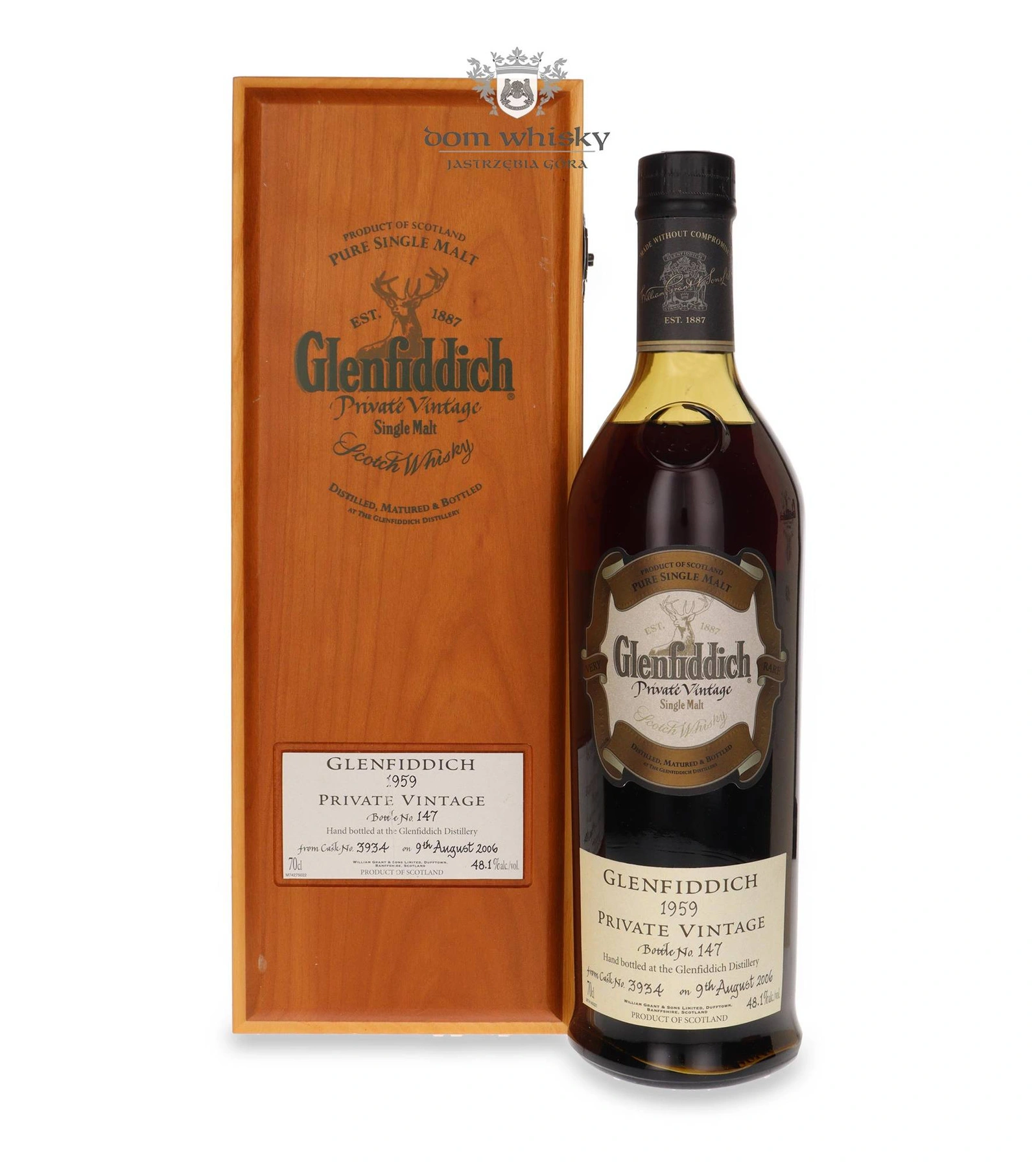 Glenfiddich 1959 Private Vintage (Cask # 3934)