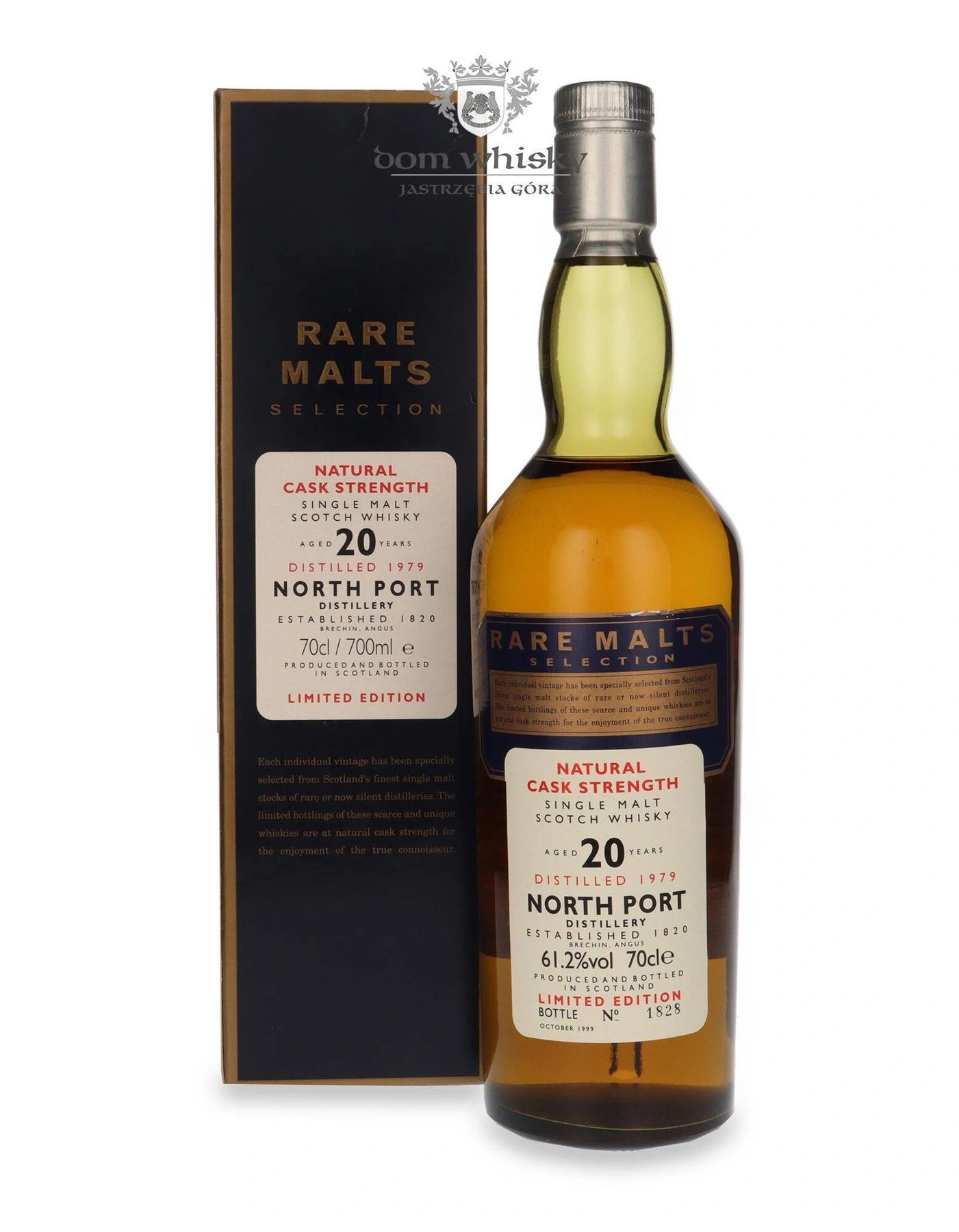 North Port Brechin 20 YO D.1979 B.1999 Rare Malts