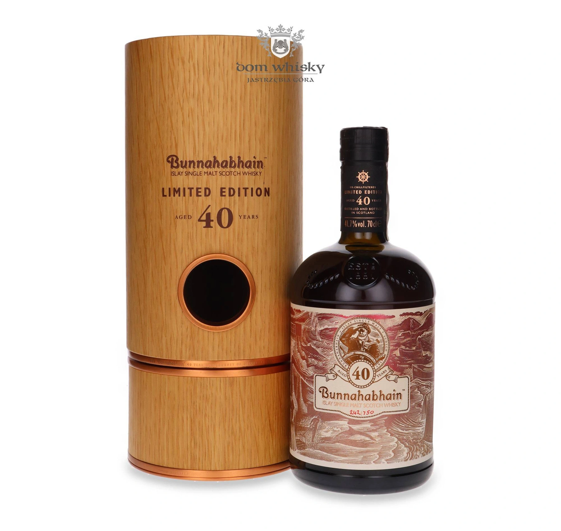Bunnahabhain 40 YO (Bottled 2012) Limited Edition