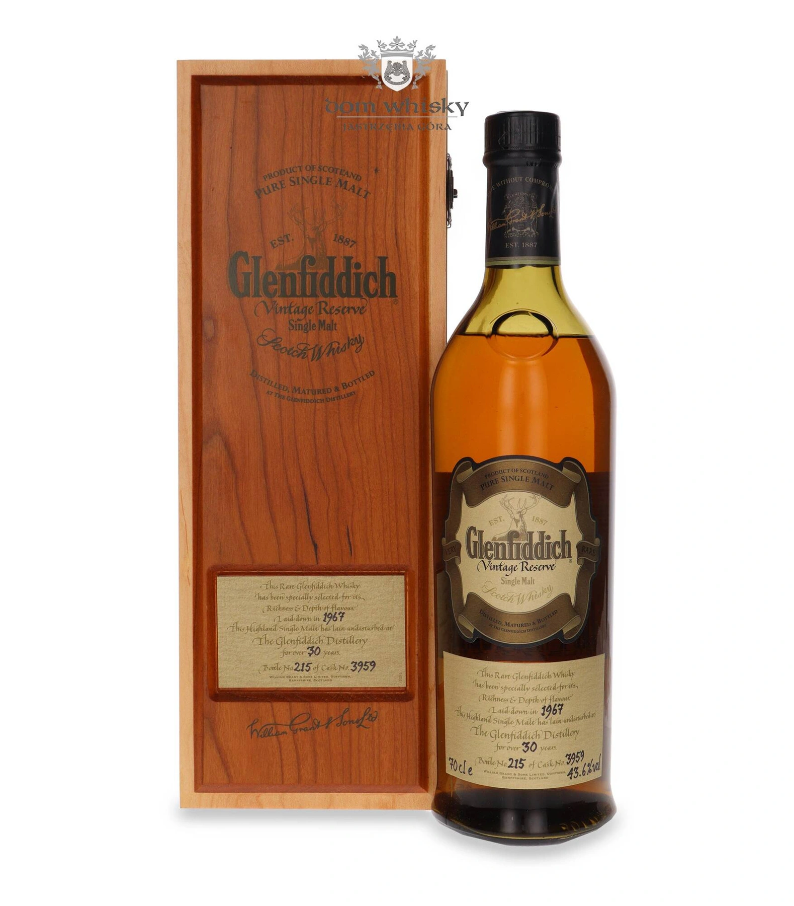 Glenfiddich 30 YO 1967 Vintage Reserve, #3959