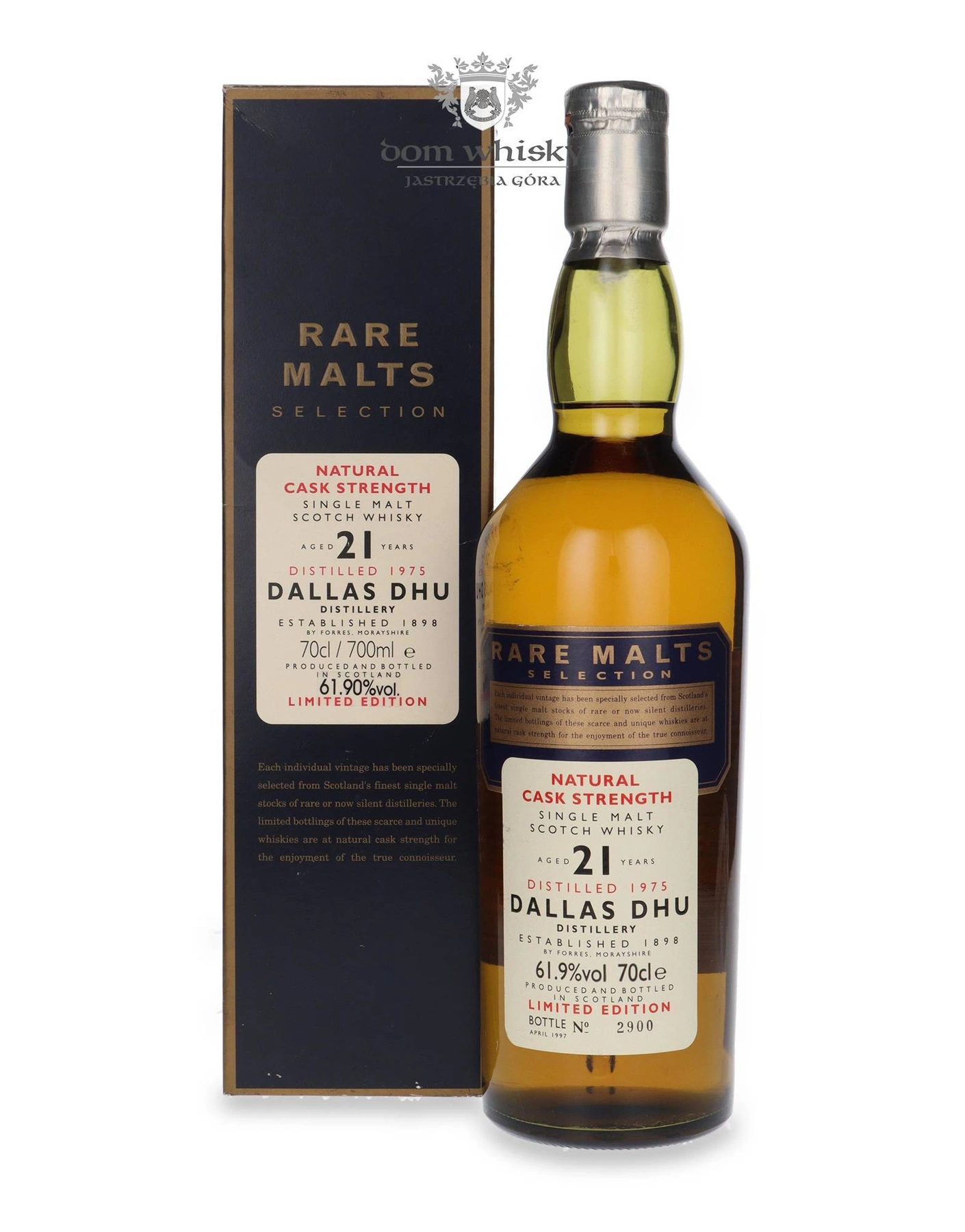 Dallas Dhu 21 YO (D.1975, B.1997) Rare Malts