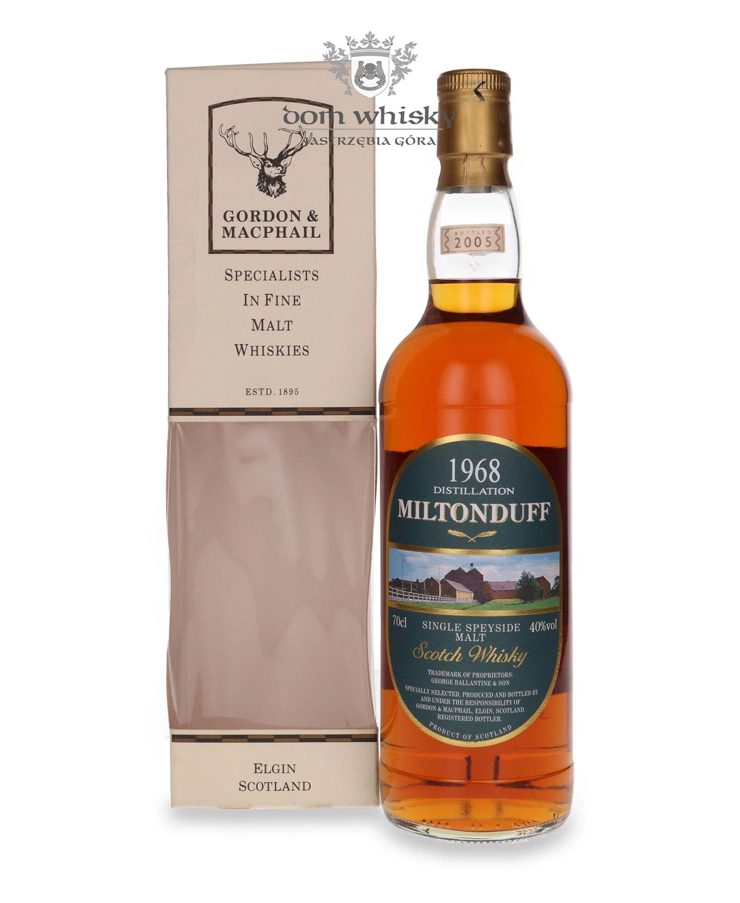 Miltonduff 1968 (Bottled 2005) Gordon & Macphail
