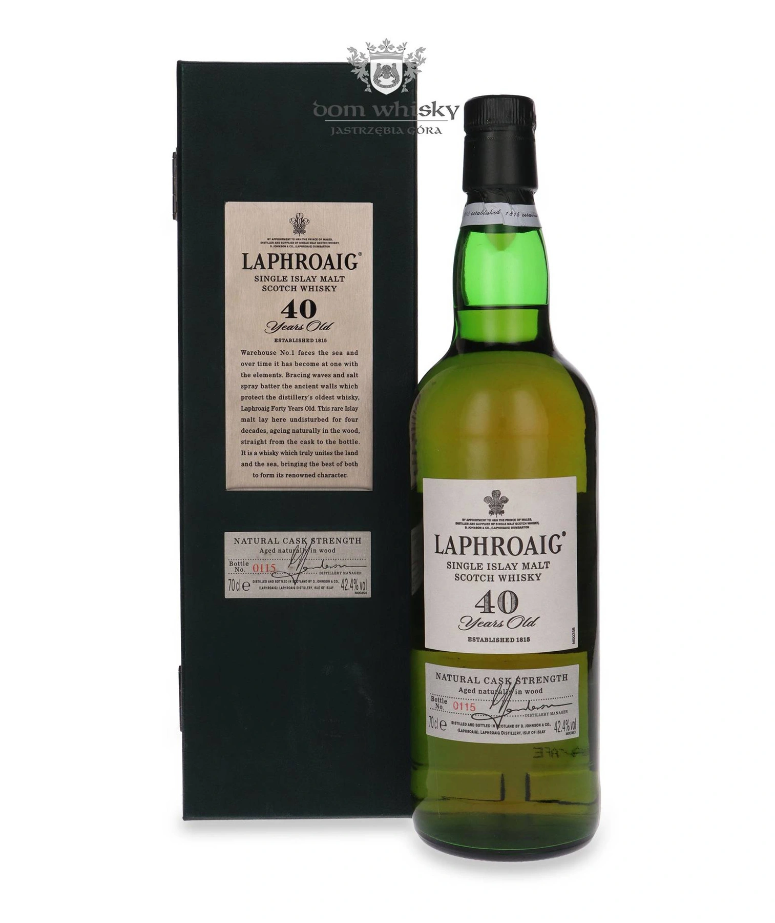 Laphroaig 40 YO (D.1960, B.2001)