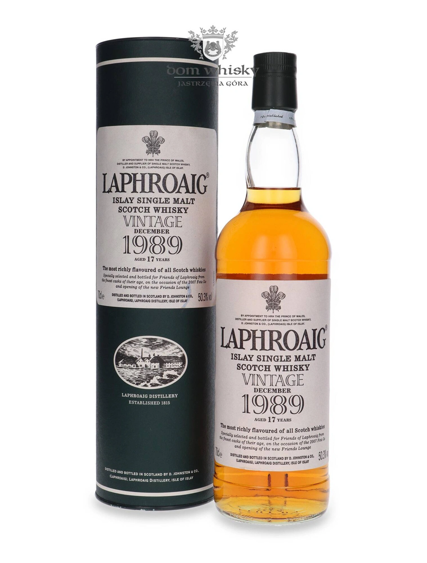 Laphroaig 17 YO 1989 Vintage, (2007 Fèis Ìle Bottling)