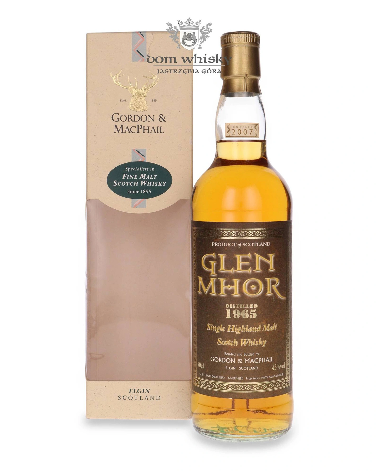 Glen Mhor 1965 (Bottled 2007) Rare Vintage, Gordon & Macphail