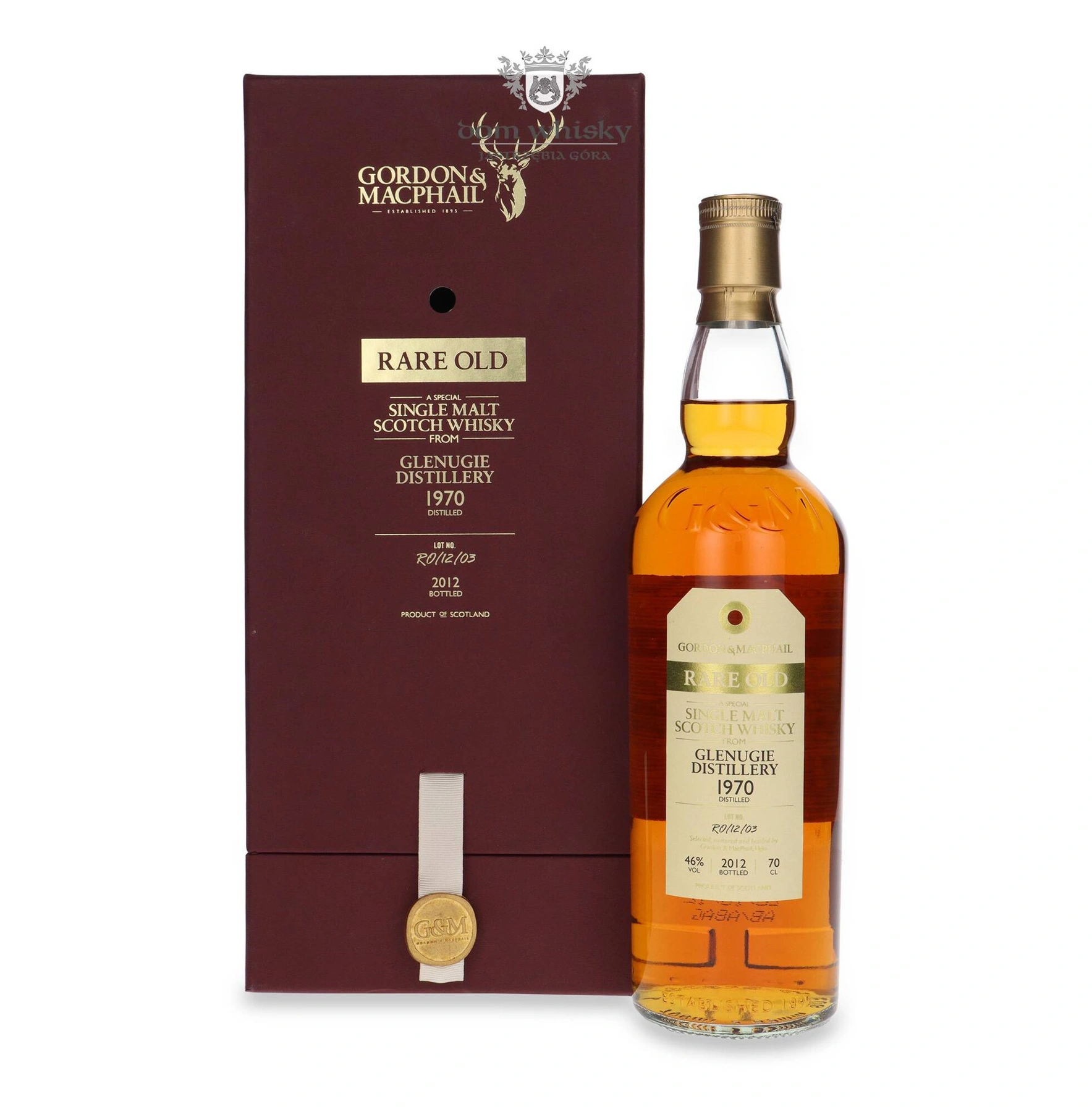 Glenugie 1970 (Bottled 2012) Rare Old, Gordon & Macphail