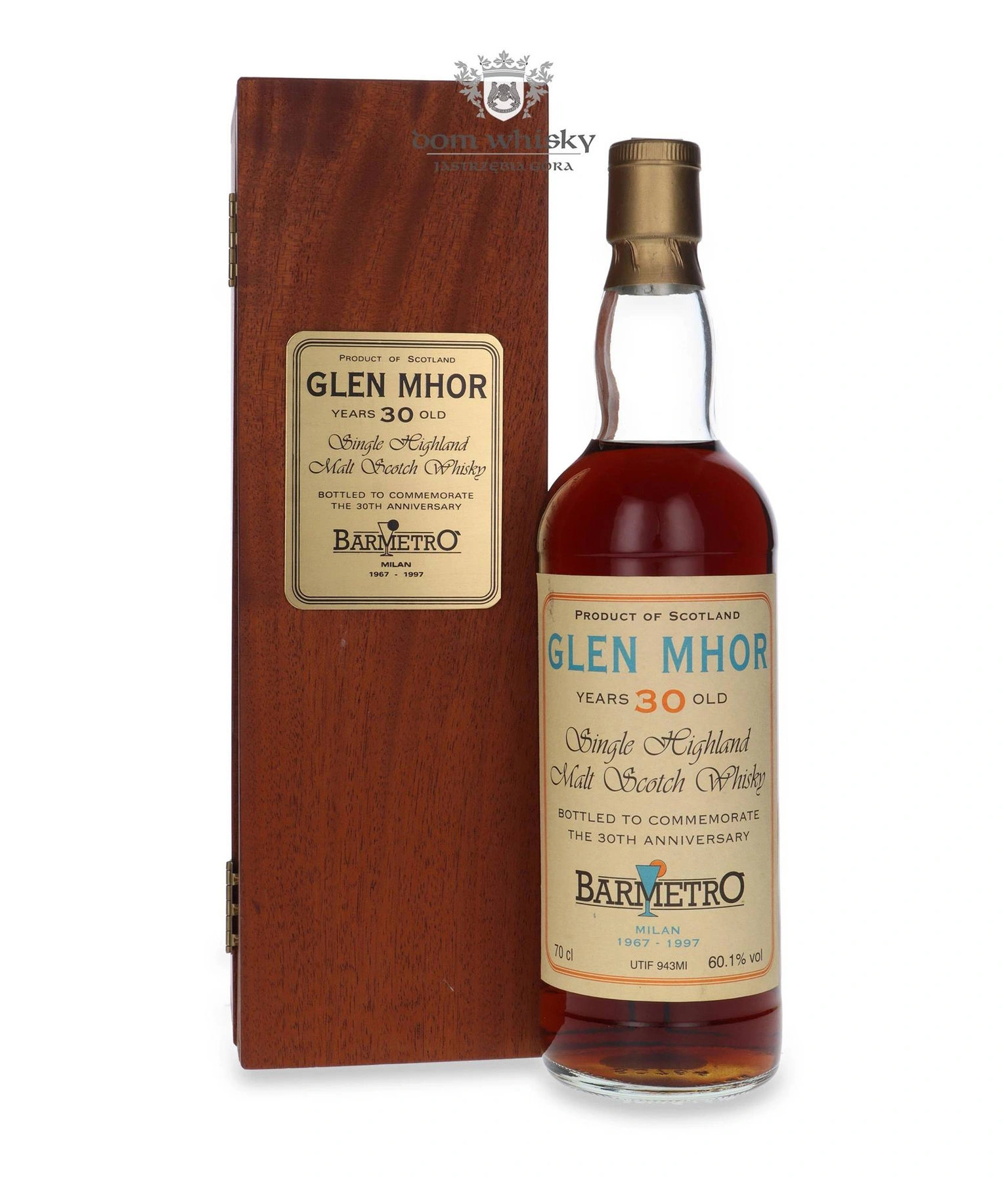 Glen Mhor 30 YO (D.1967, B.1997) 30th Anniversary Barmetro