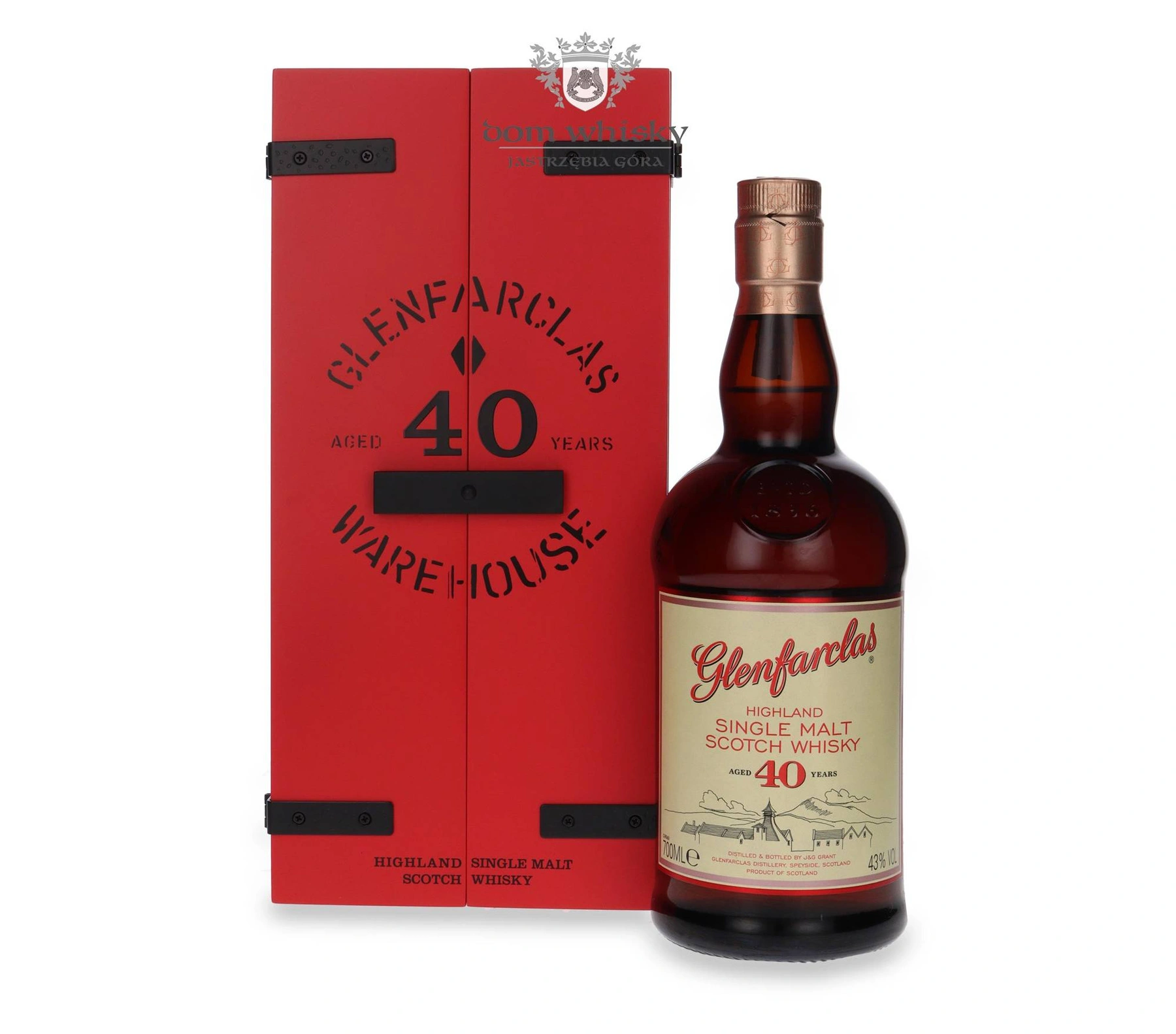 Glenfarclas 40 YO “Warehouse” Presentation Box