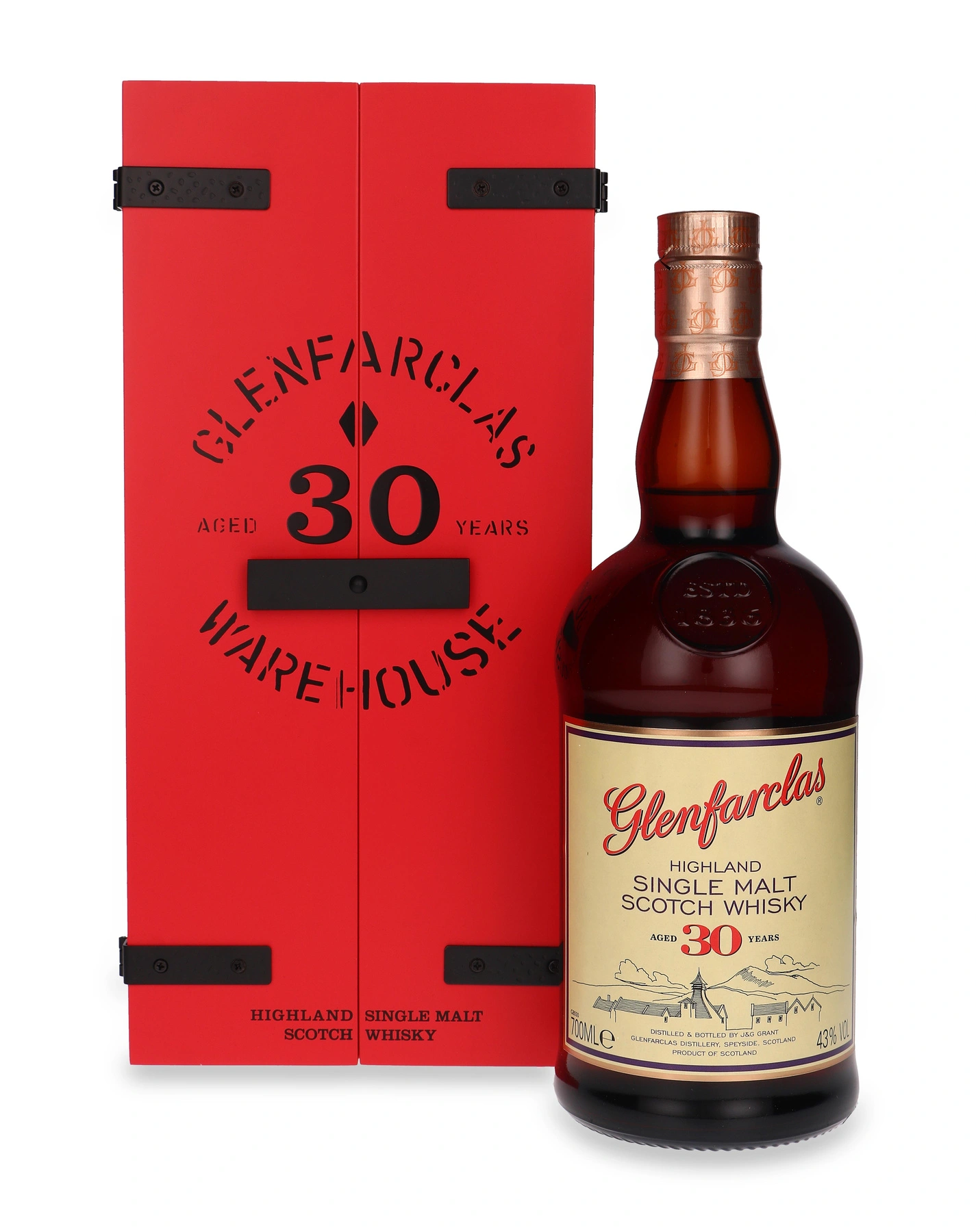 Glenfarclas 30 YO “Warehouse” Presentation Box