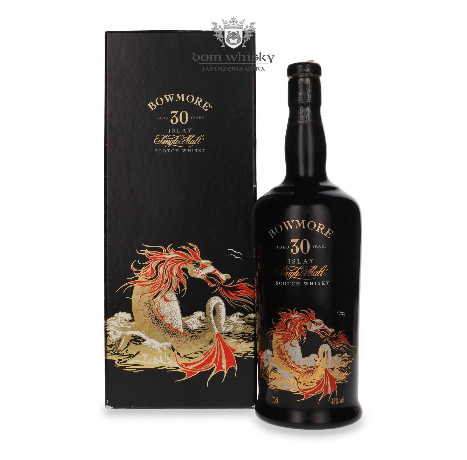 Bowmore 30 YO Sea Dragon, Ceramic Bottle