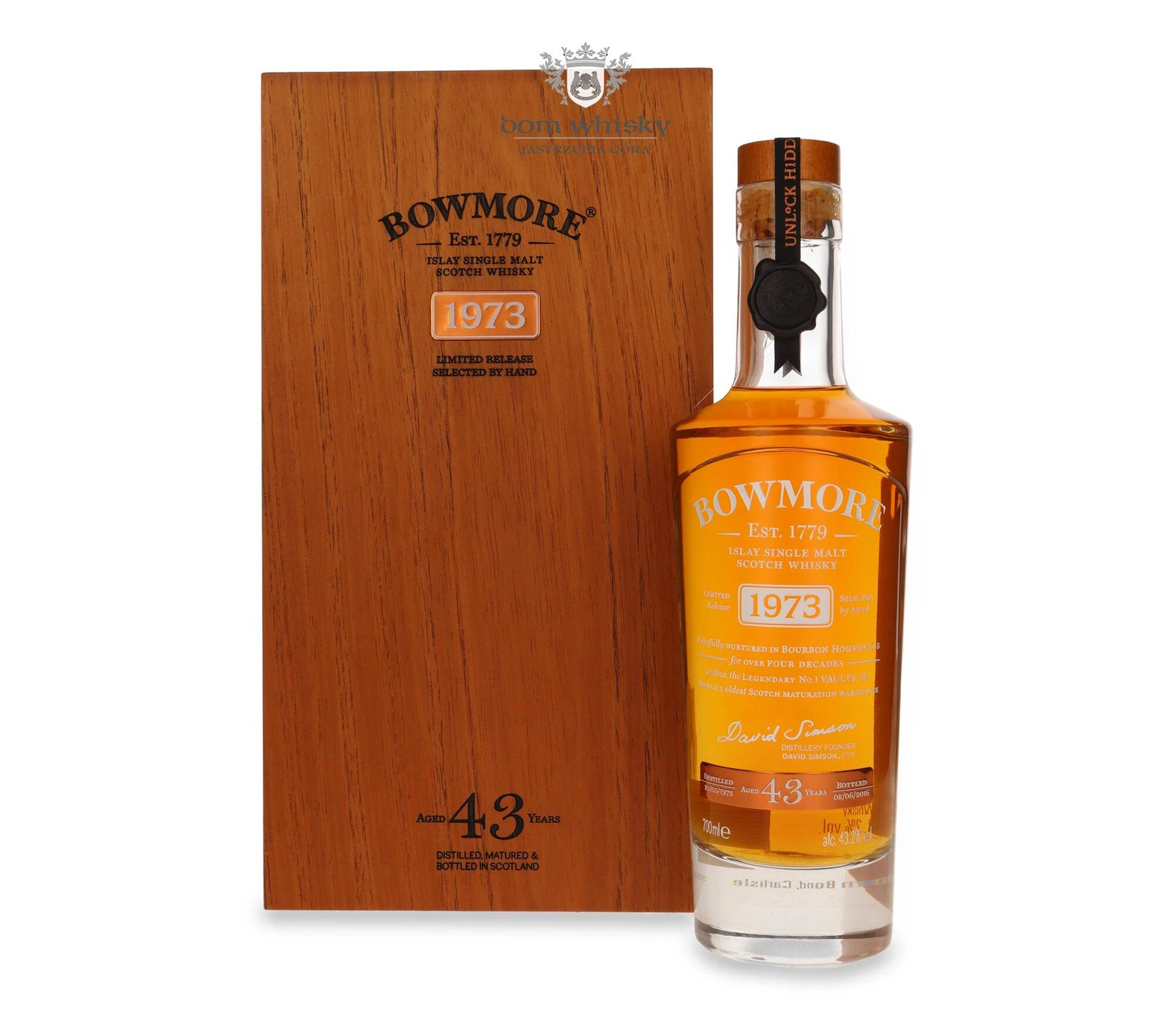 Bowmore 43 YO 1973, Limited Release