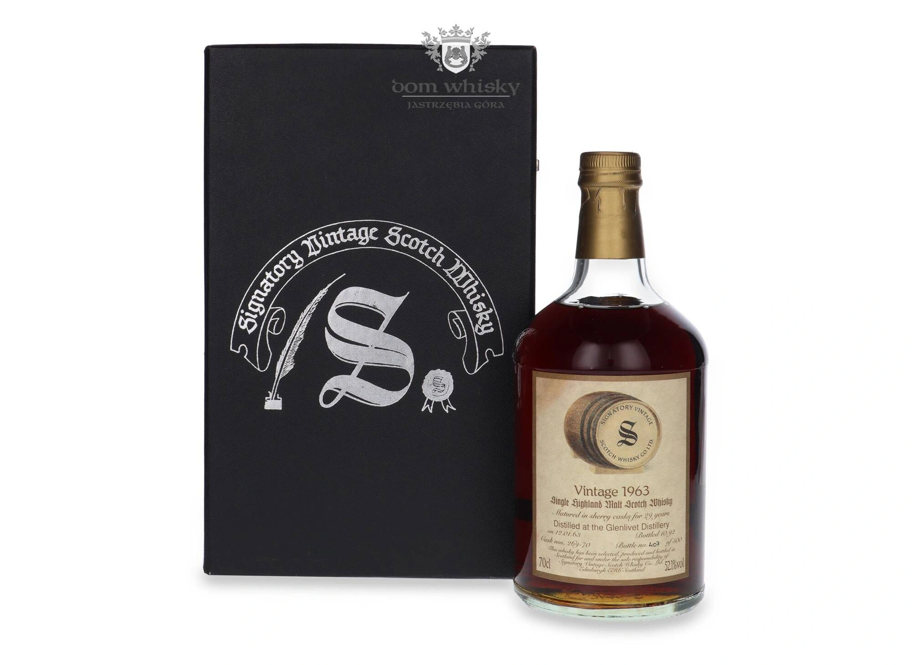 Signatory Vintage 29 YO The Glenlivet 1963, (B.1992) Signatory Vintage