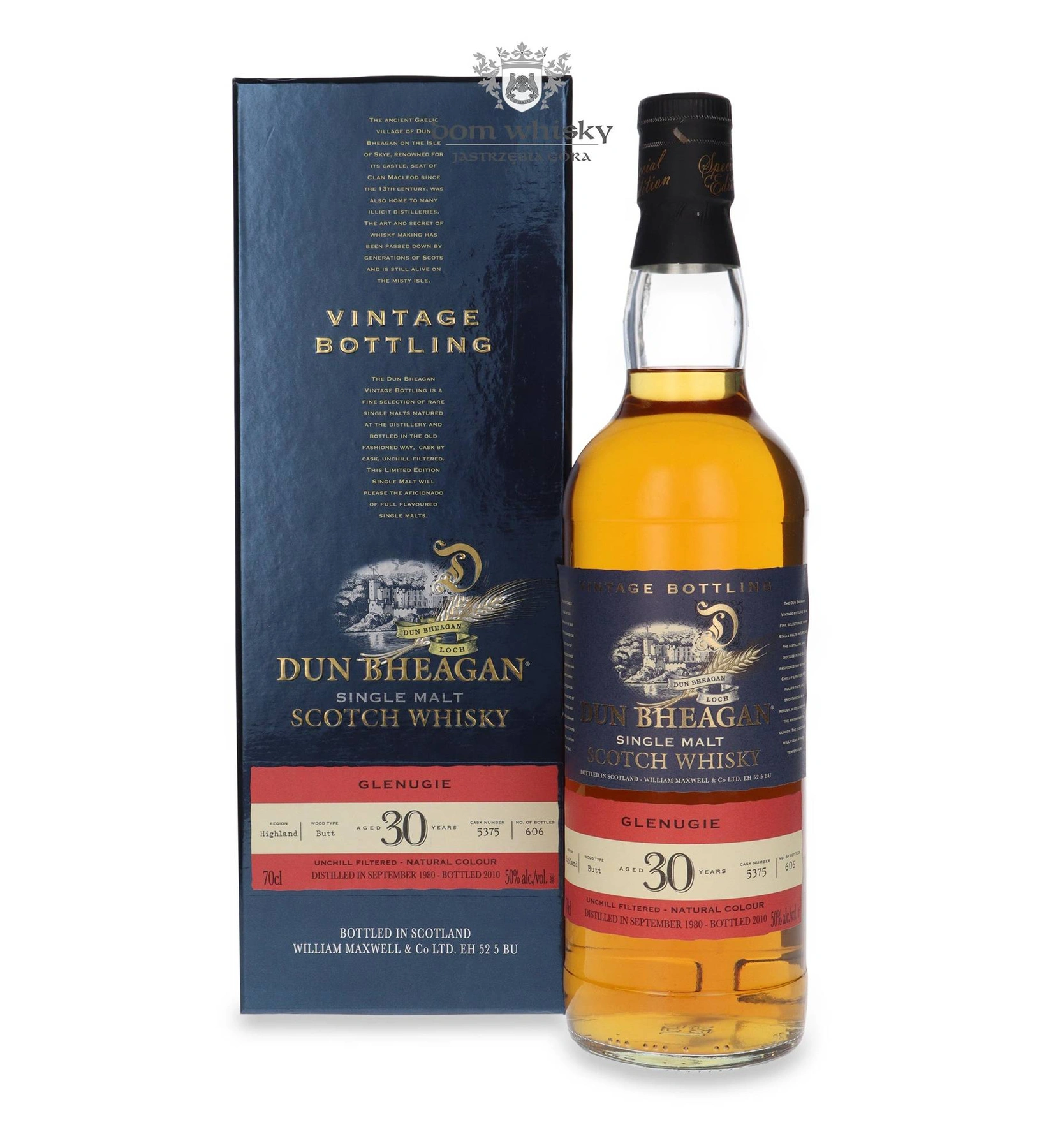 Ian Macleod Distillers 30 YO Glenugie (D.1980, B.2010) Dun Bheagan