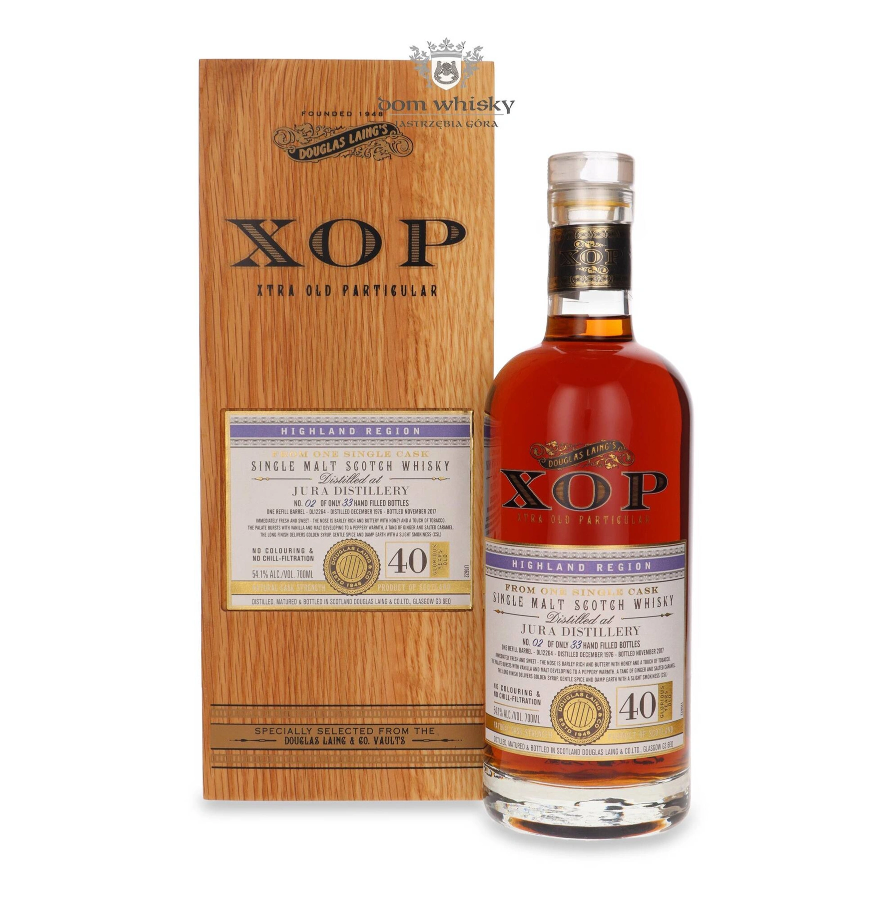 Jura 40 YO (D.1976, B.2007) Douglas Laing’s Xop