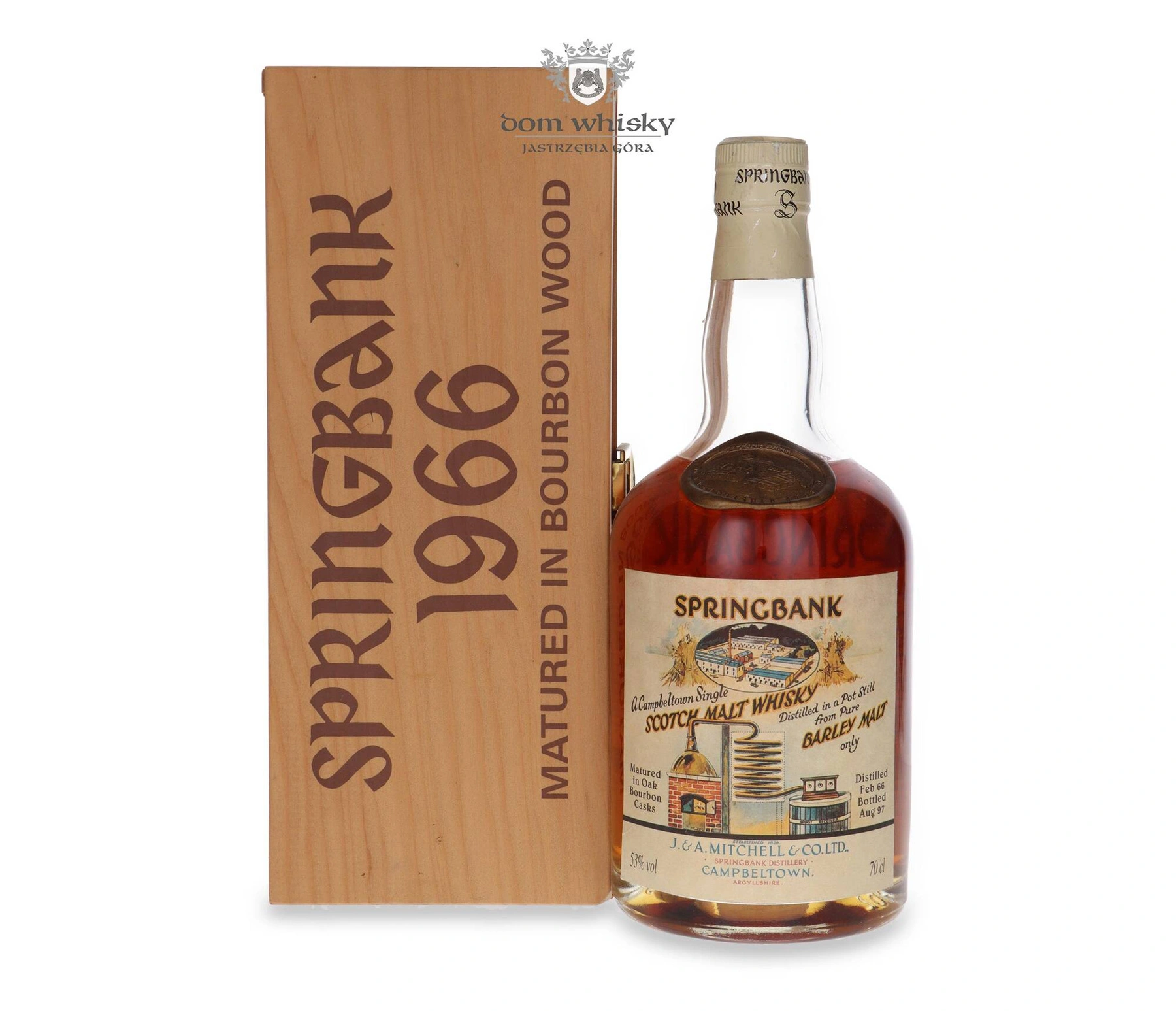 Springbank 1966 Local Barley Bourbon Cask (Bottled 1997)