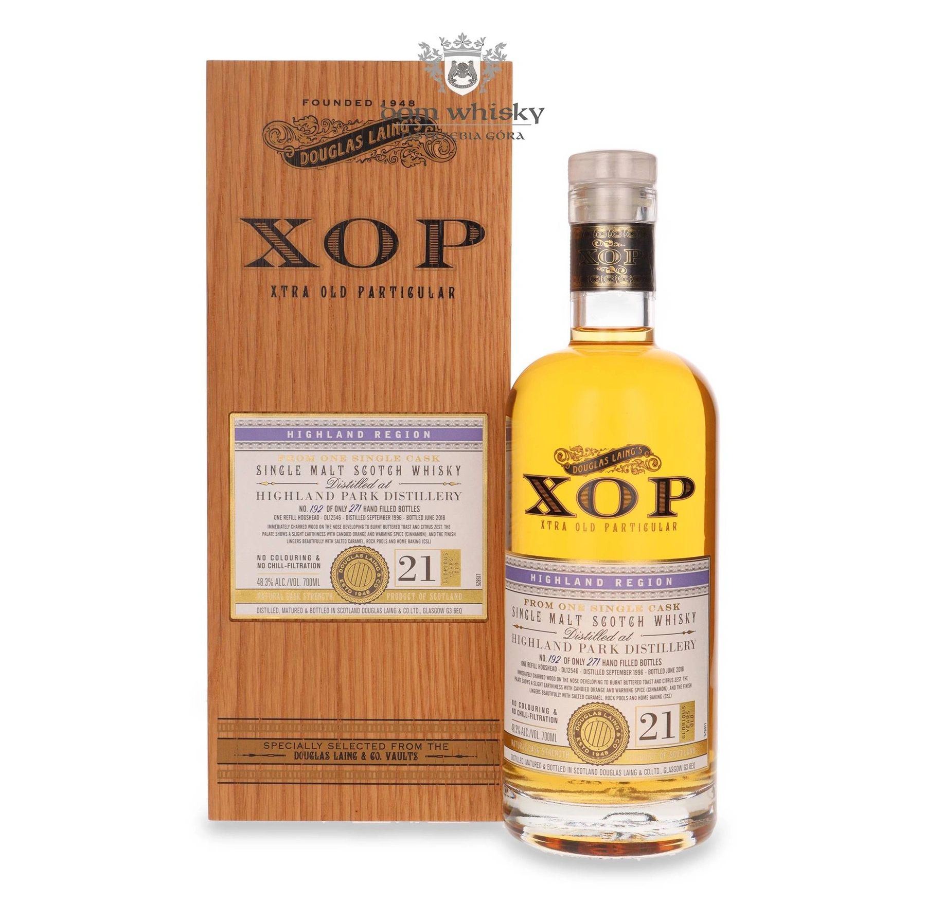 Highland Park 21 YO (D.1996 B.2018) Douglas Laing’s Xop