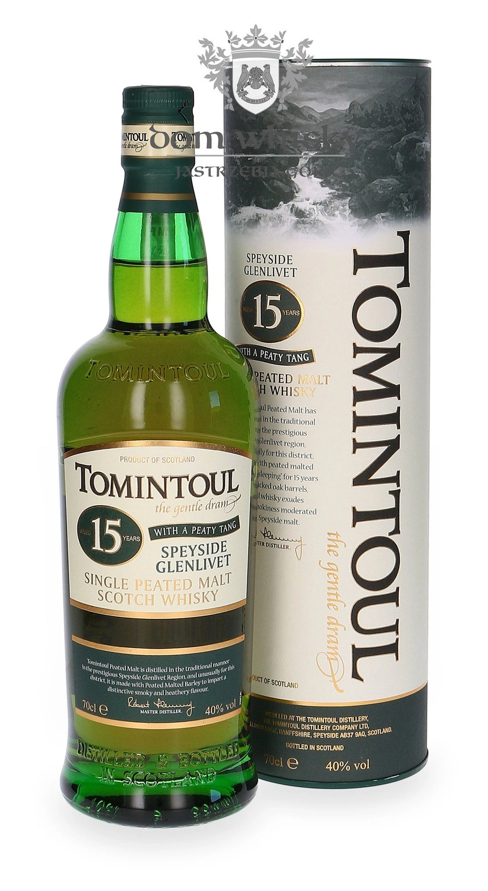Tomintoul 15 YO With A Peaty Tang