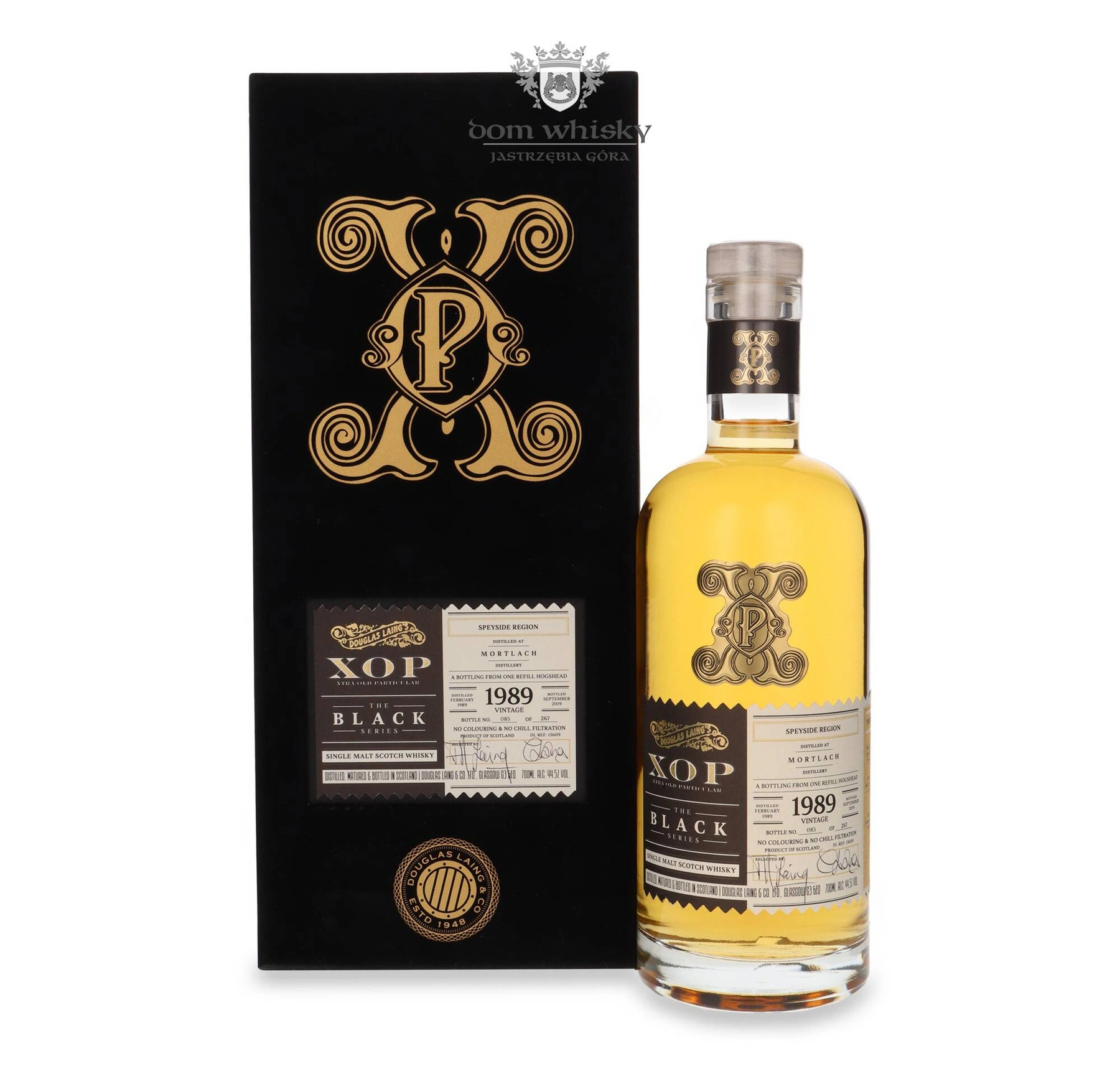 Douglas Laing & Co. Mortlach 1989 (Bottled 2019) Douglas Laing’s Xop The Black Series