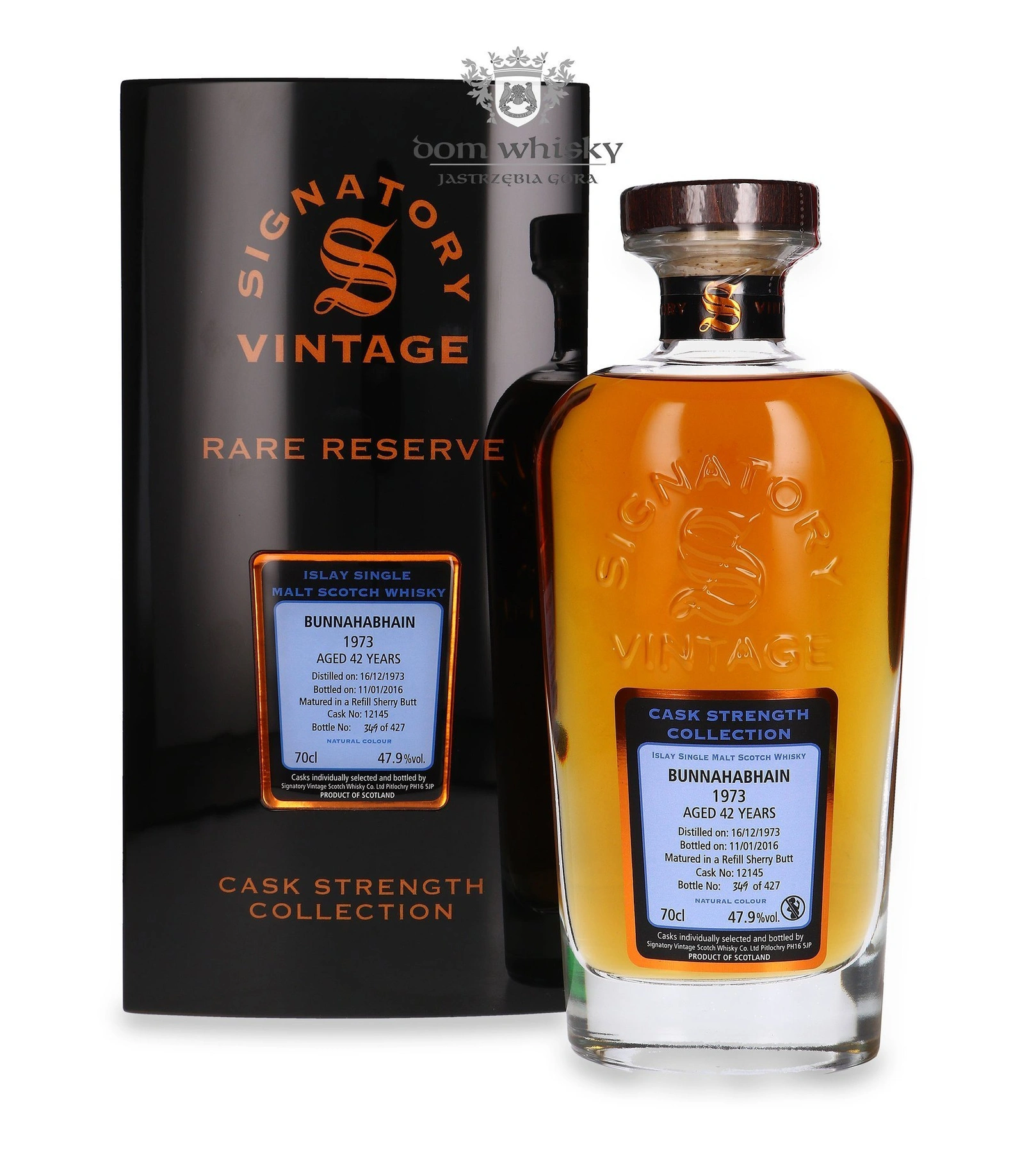 Signatory Vintage 42 YO Bunnahabhain (D.1973, B.2016) Signatory Vintage