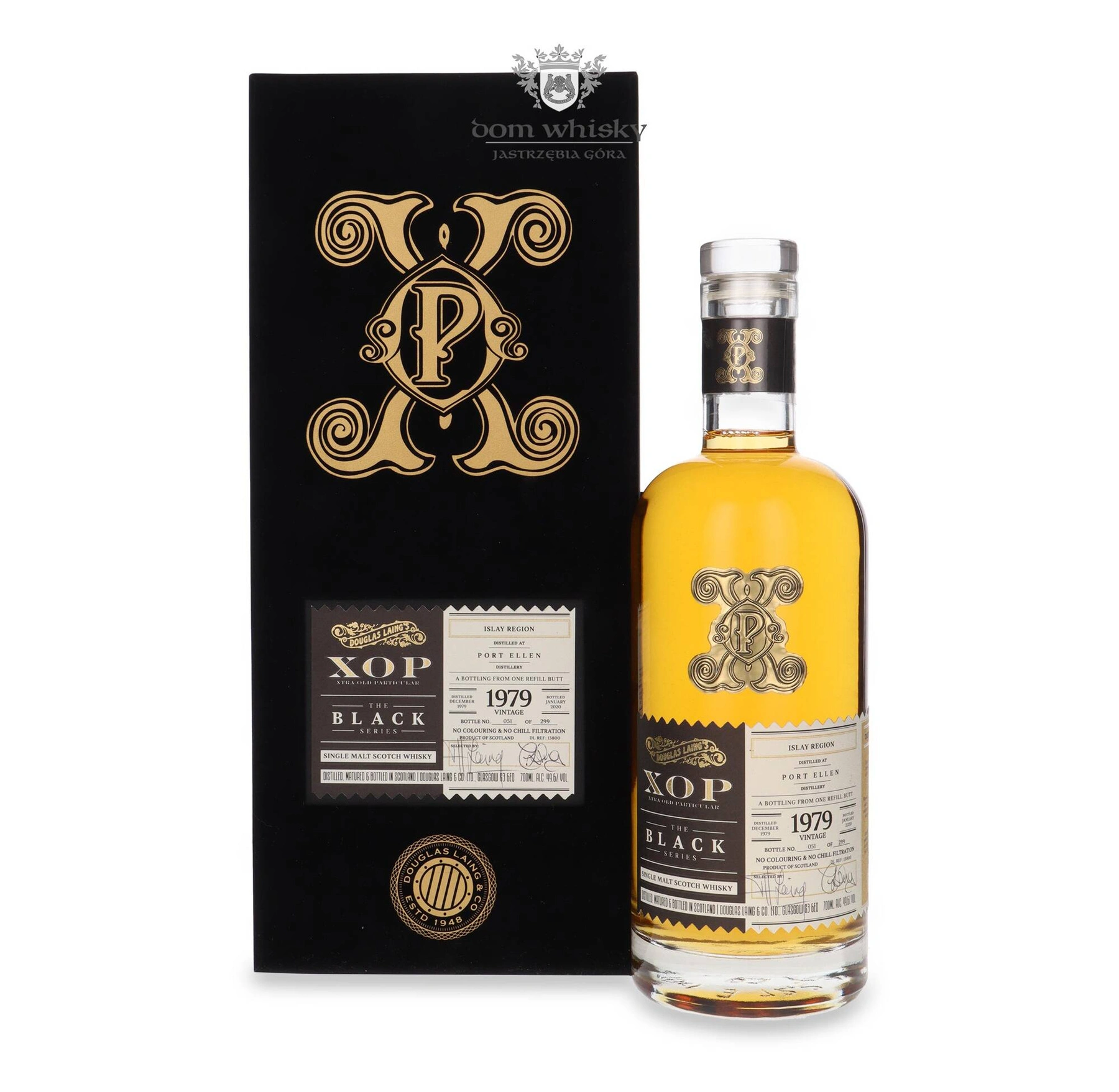 Douglas Laing & Co. Port Ellen 1979 (Bottled 2020) Douglas Laing’s Xop The Black Series