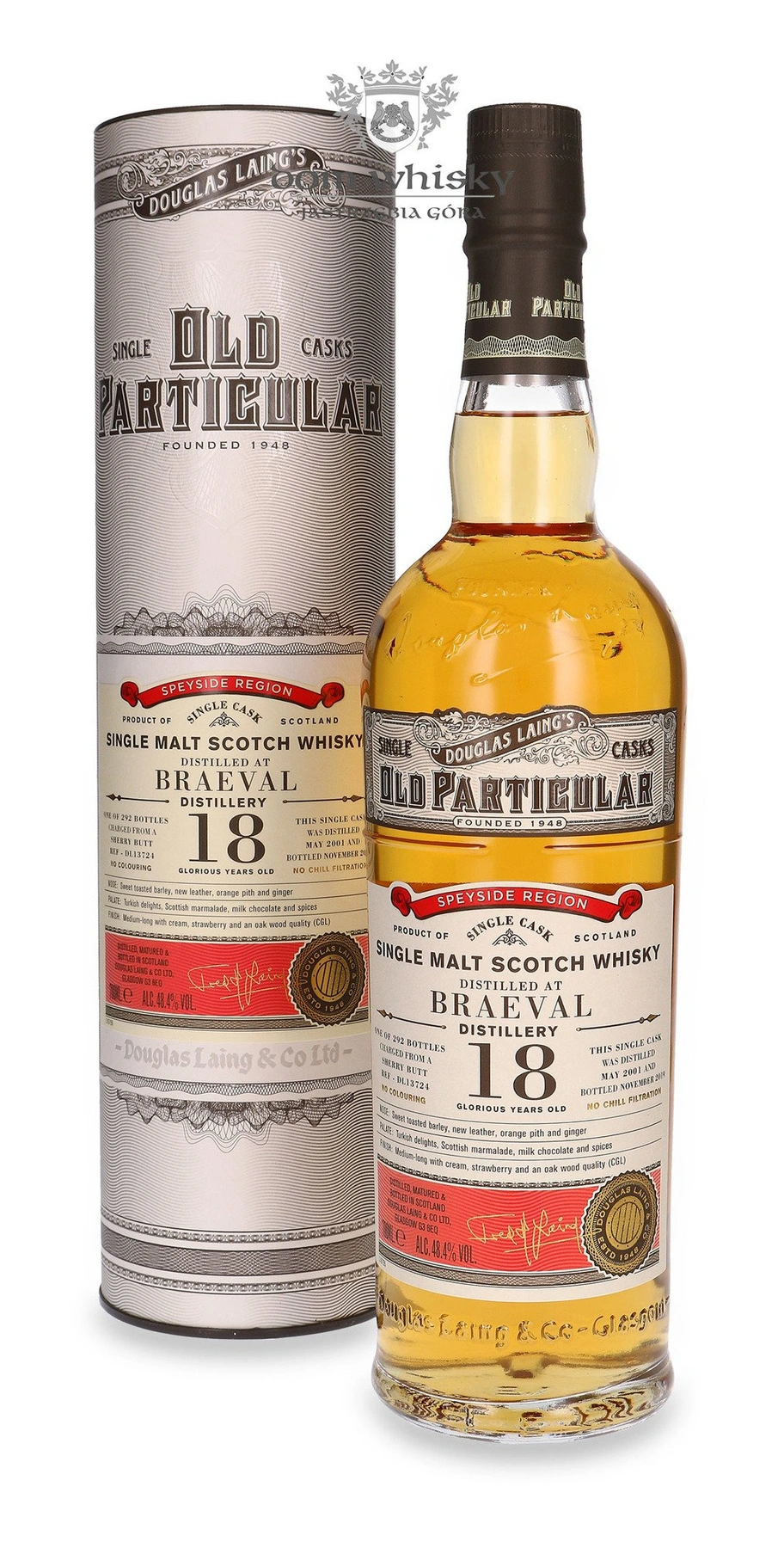 Douglas Laing 18 YO Braeval (D.2001, B.2019) Douglas Laing’s Old Particular