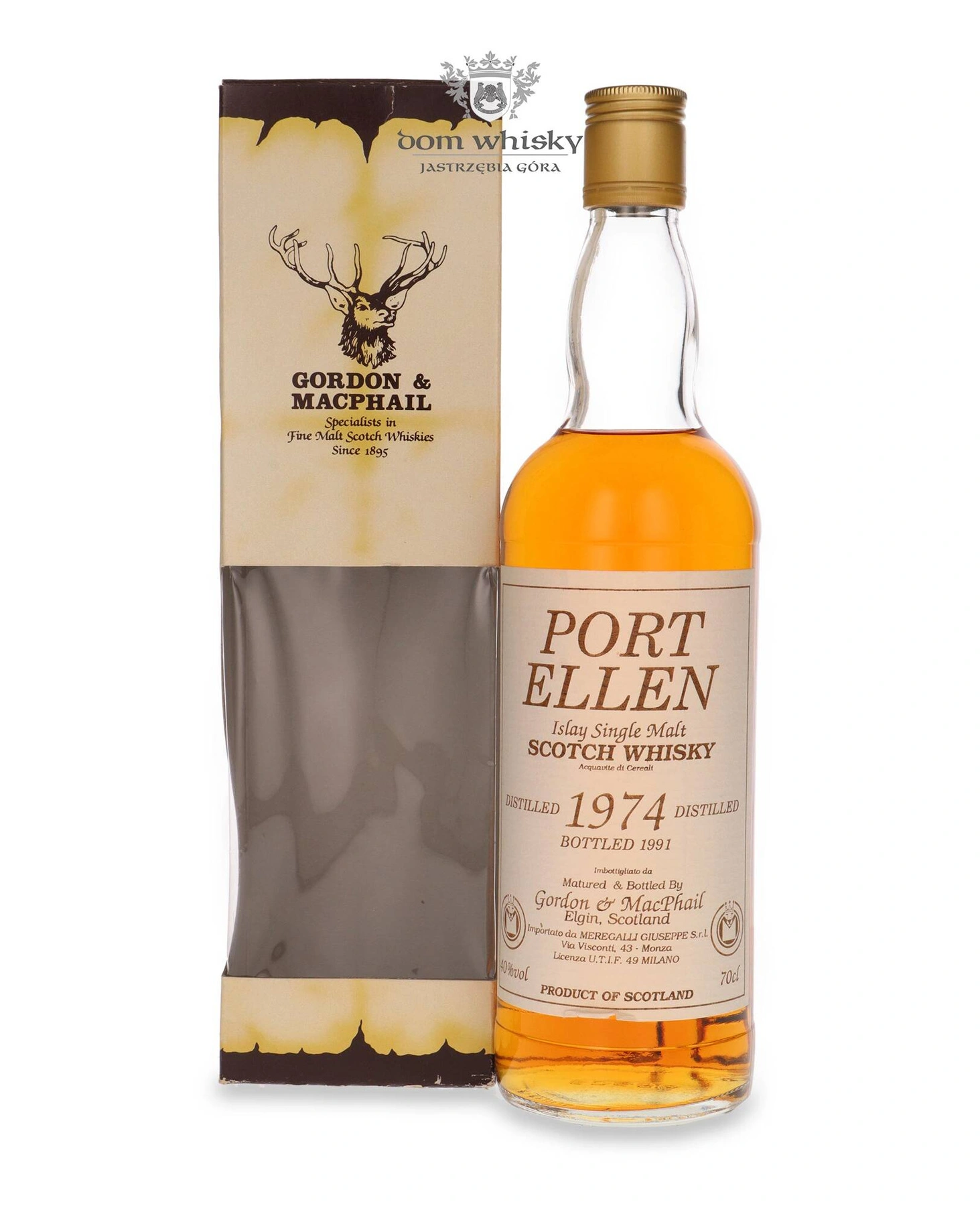 Gordon & Macphail Port Ellen 1974 (Bottled 1991) Gordon & Macphail